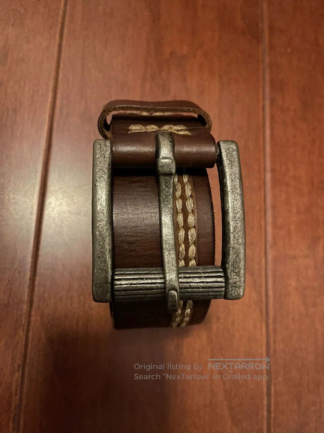 Ruehl No. 925 Ruehl No.925 AF Leather Belt. Size ONE SIZE - 2 Thumbnail