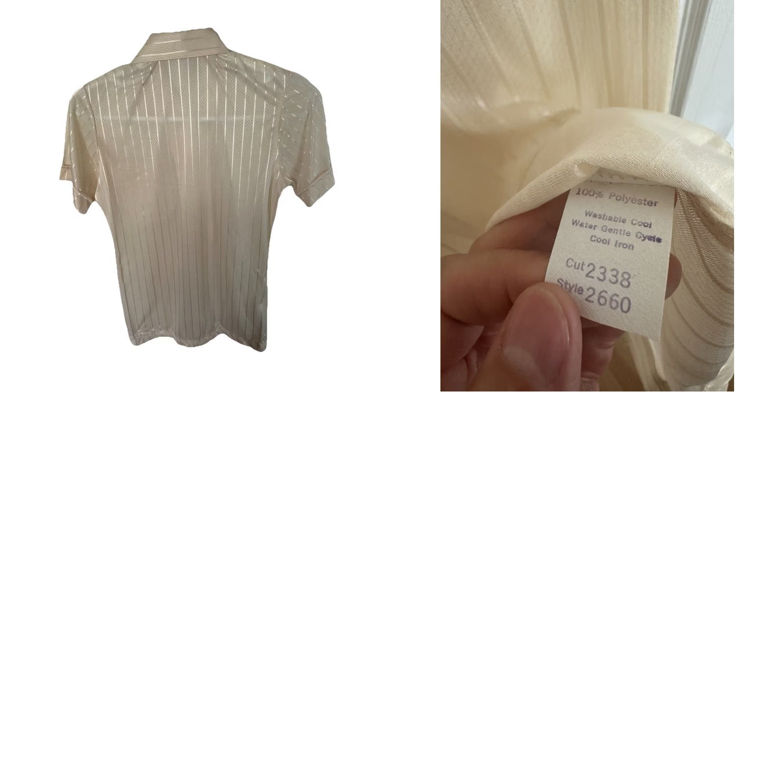 Vintage VINTAGE Alan Stuart Beige 70s Short Sleeve Button-Up Shirt Mens S 19” Chest 28.5” Length NWOT Size US S / EU 44-46 / 1 - 8 Thumbnail