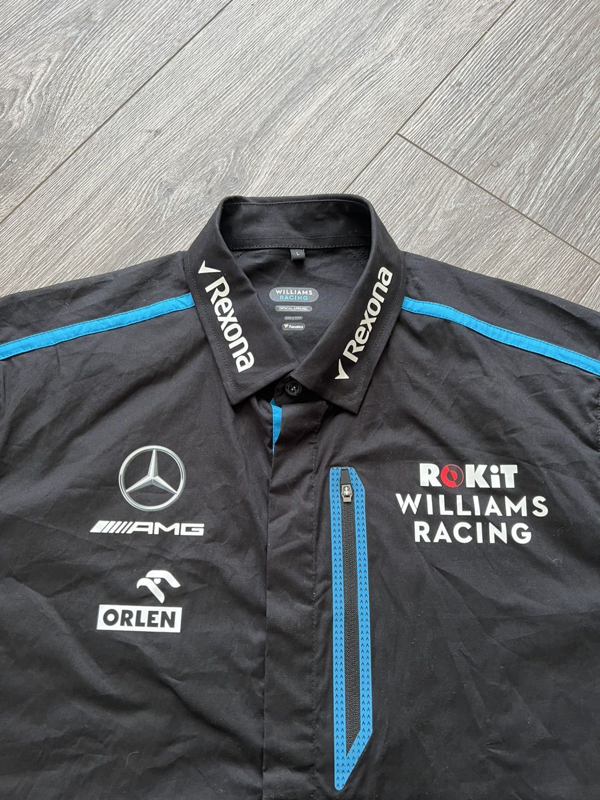 Mercedes-Benz Williams Racing Mercedes Shirt Size US L / EU 52-54 / 3 - 3 Thumbnail