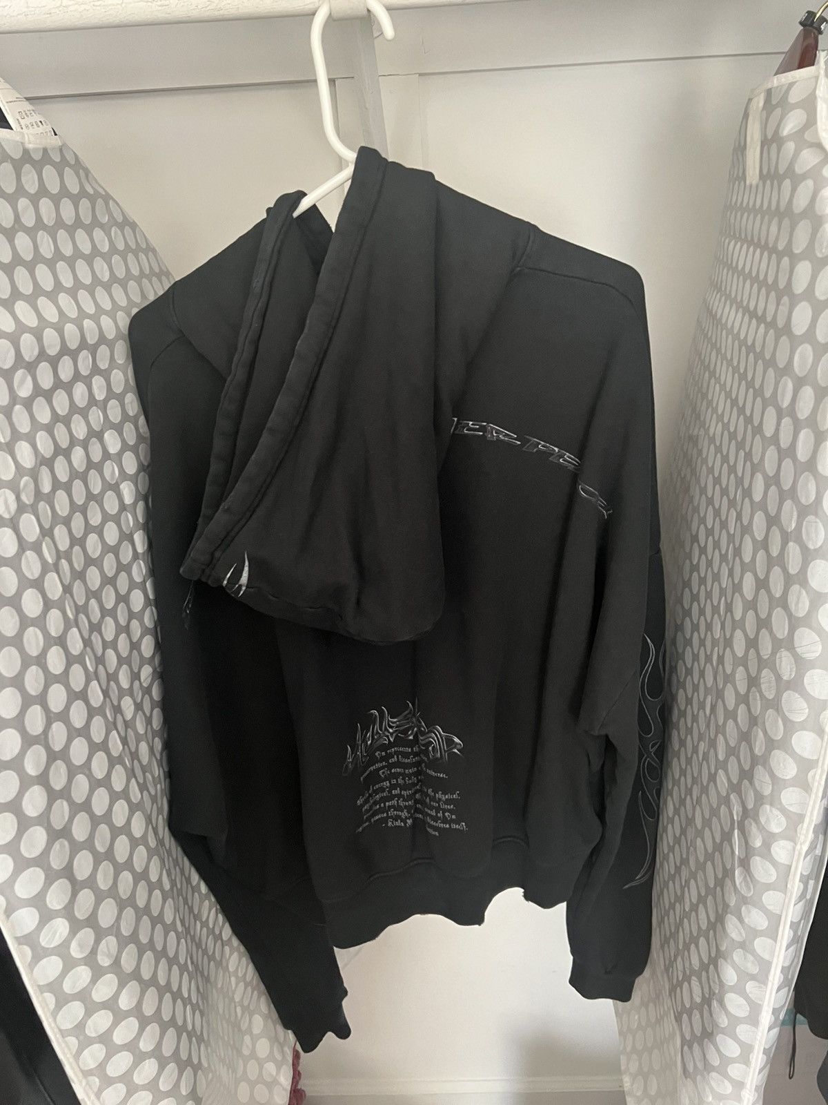 HELLSTAR Hellstar Ohm zip up hoodie Size US XS / EU 42 / 0 - 7 Thumbnail