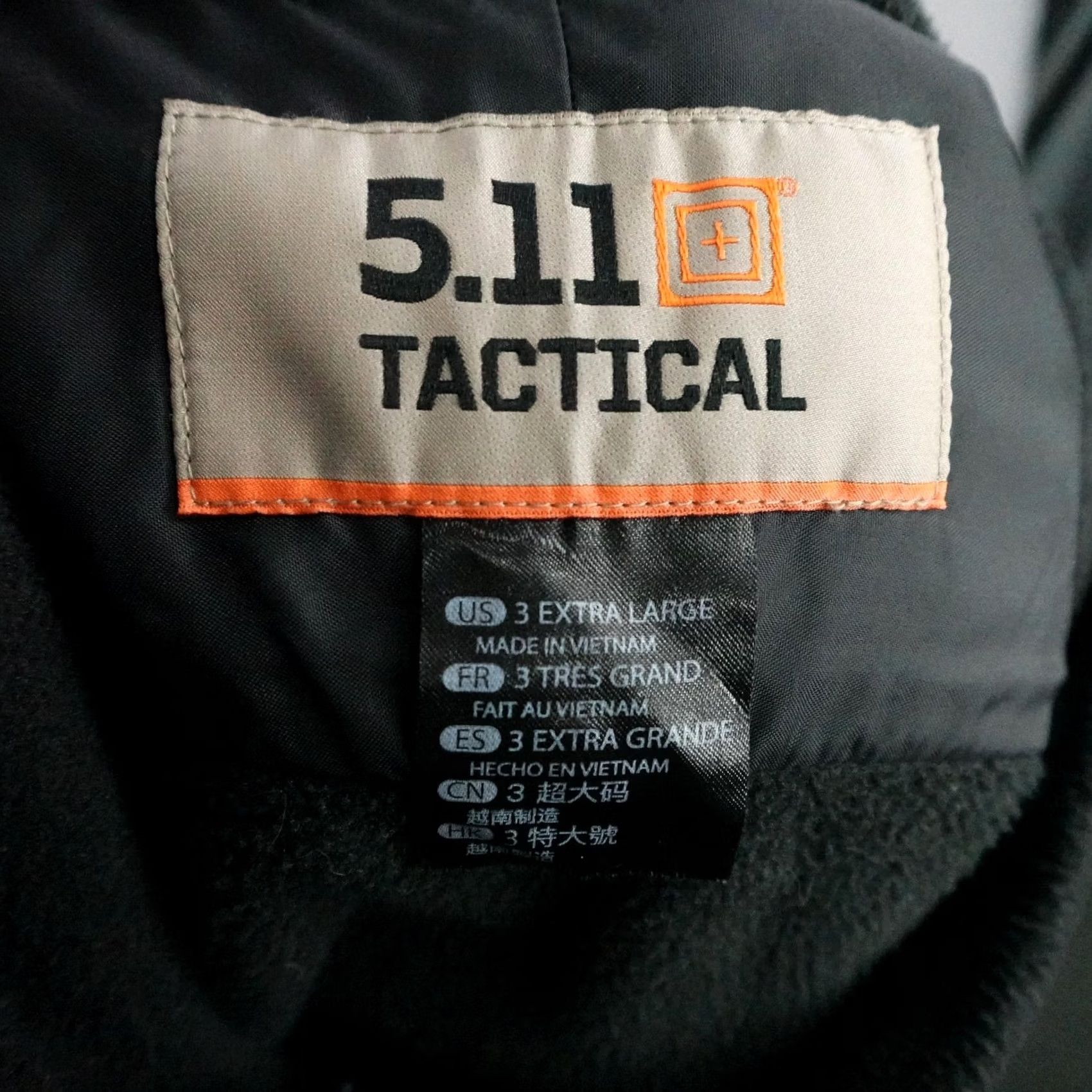 Vintage VINTAGE? 5.11 Tactical Jacket Mens 3XL Black Fleece Hybrid Full Zip Coat 3 In 1 Liner CCW Size US XXL / EU 58 / 5 - 6 Thumbnail
