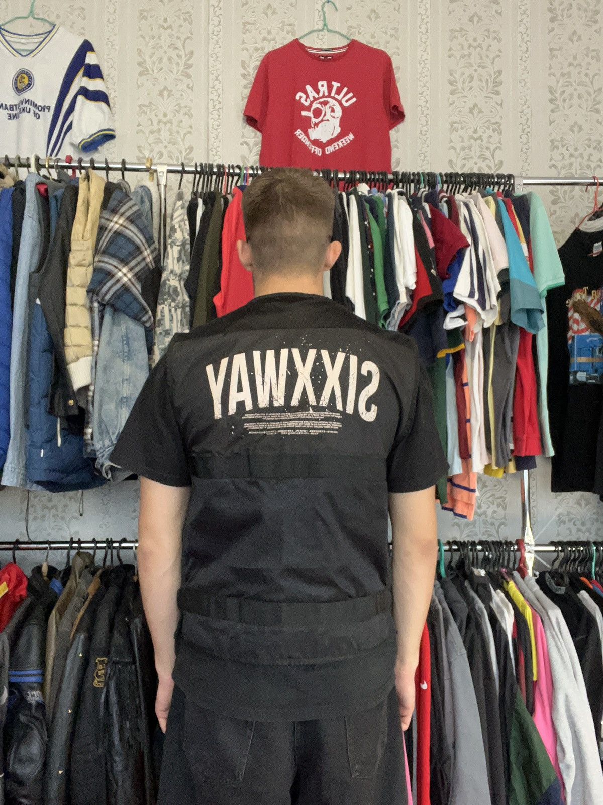 Japanese Brand Vintage Modular tech vest Multi pockets jacket Size US L / EU 52-54 / 3 - 23 Thumbnail