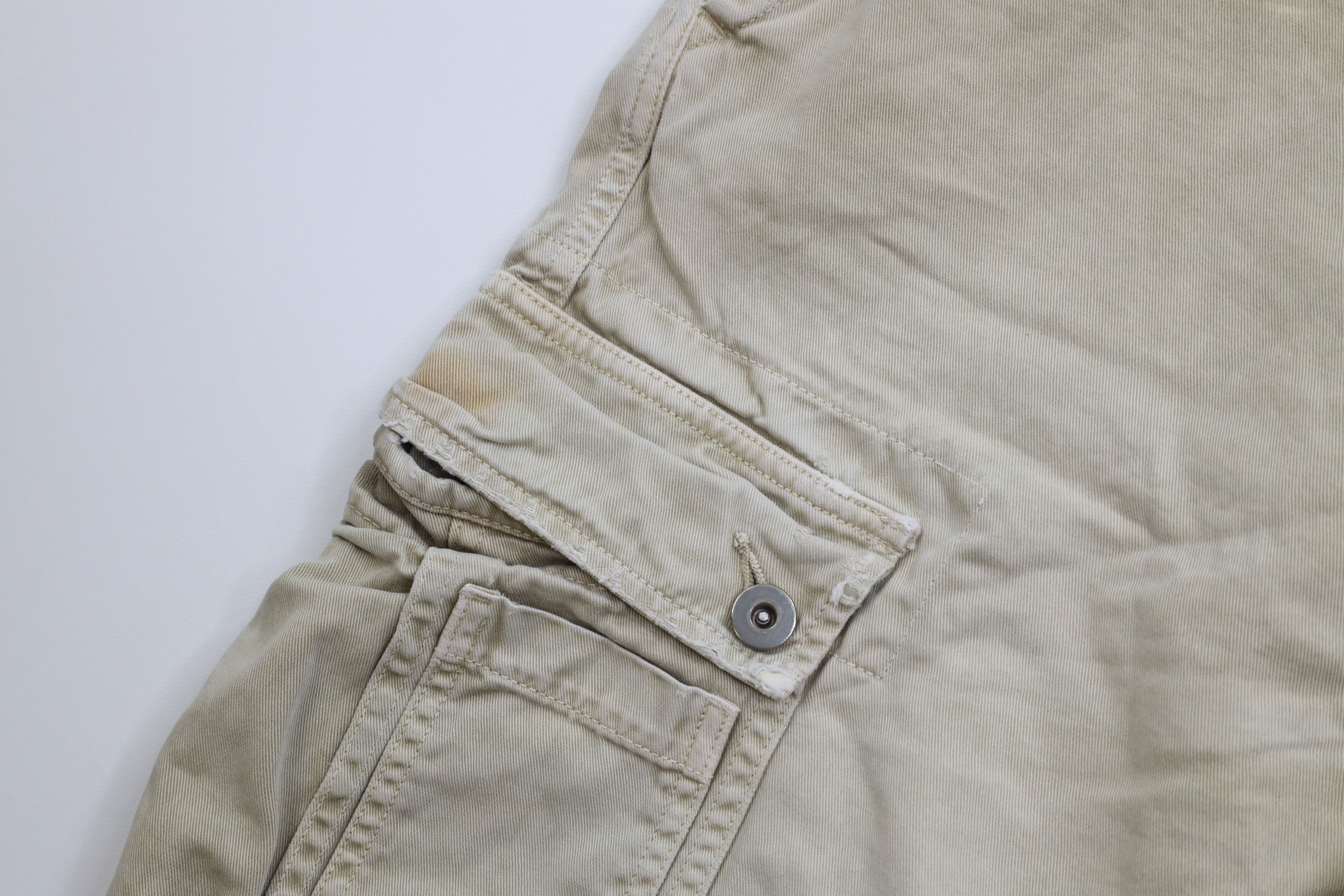 American Eagle Outfitters Vintage 90s Y2K American Eagle Outfitters Cargo Shorts Size US 33 - 6 Thumbnail