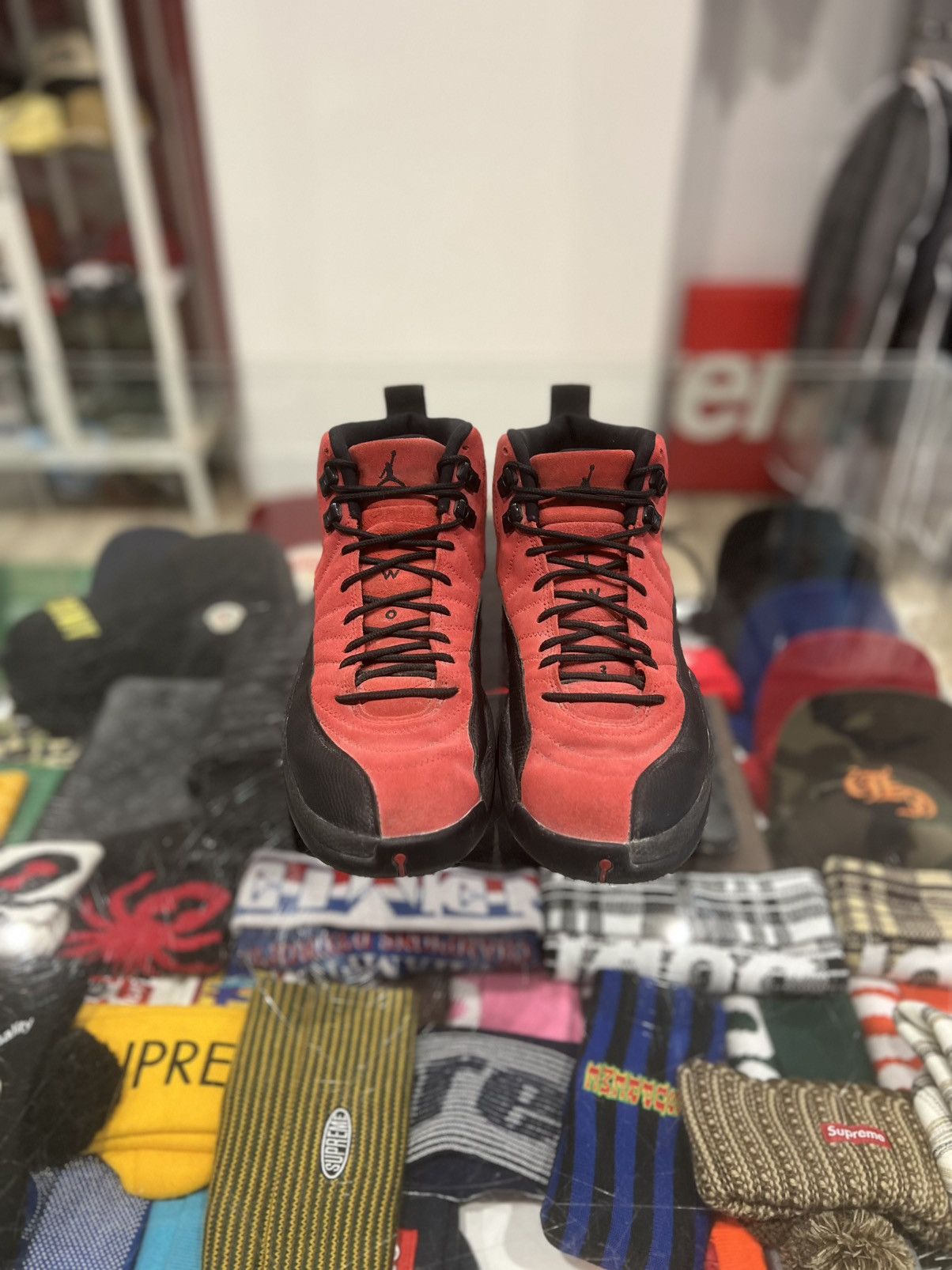 Jordan Brand Jordan 12 Reverse Flu Game Size: 10.5 Size US 10.5 / EU 43-44 - 2 Thumbnail