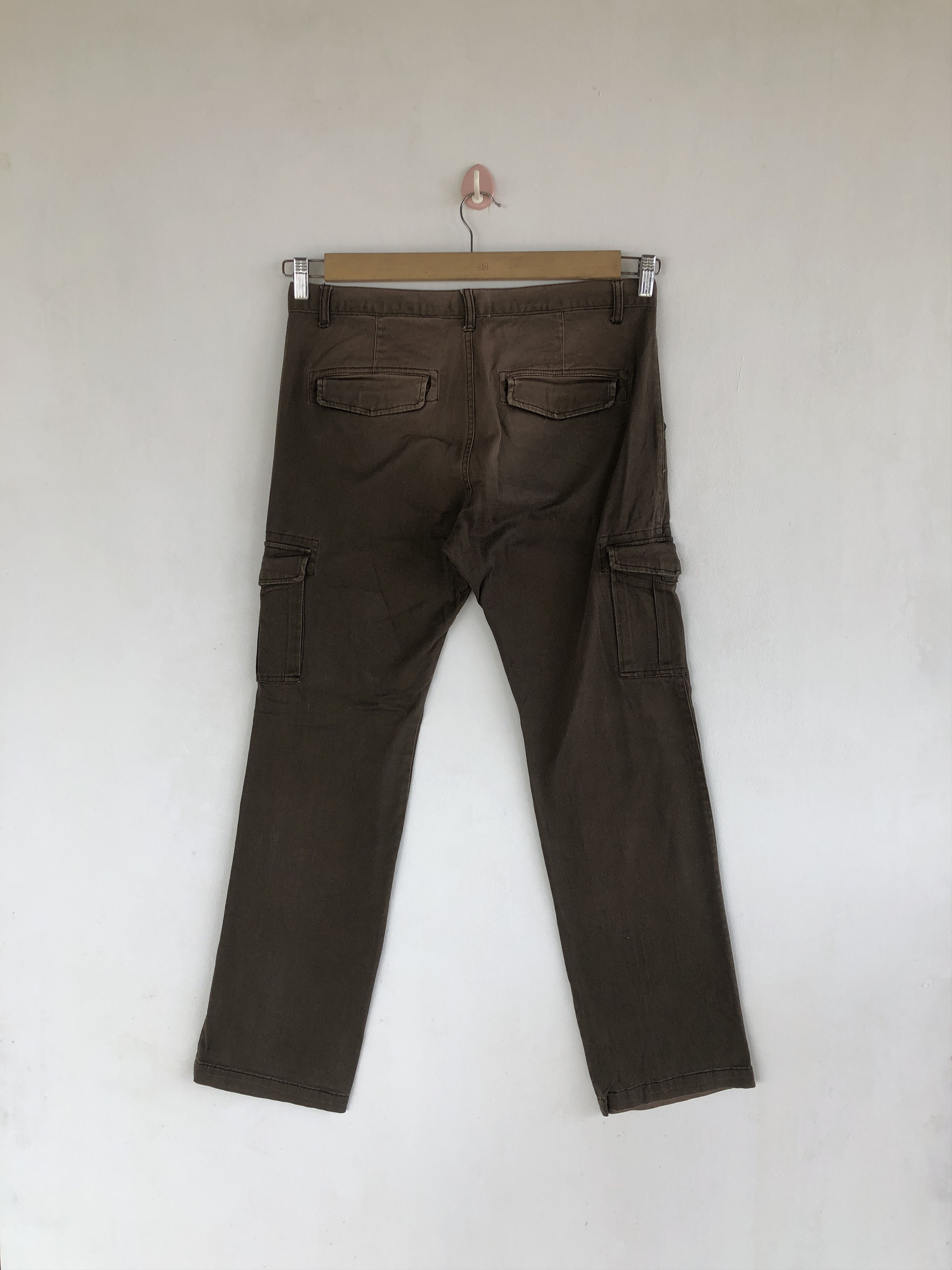 Japanese Brand Vintage Japanese Cargo Pants Multi Pocket Fatigue Trousers Size US 34 / EU 50 - 2 Thumbnail