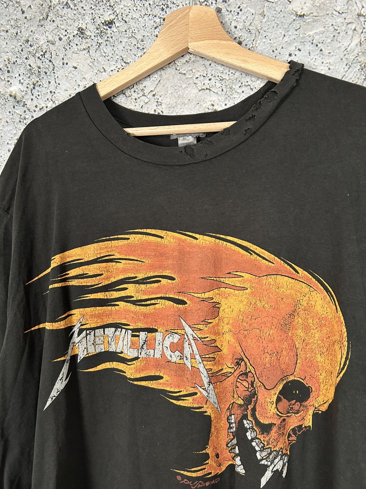 H&M × Metallica H&M Metallica Distressed Rock Band Tee Metal Size US M / EU 48-50 / 2 - 4 Thumbnail