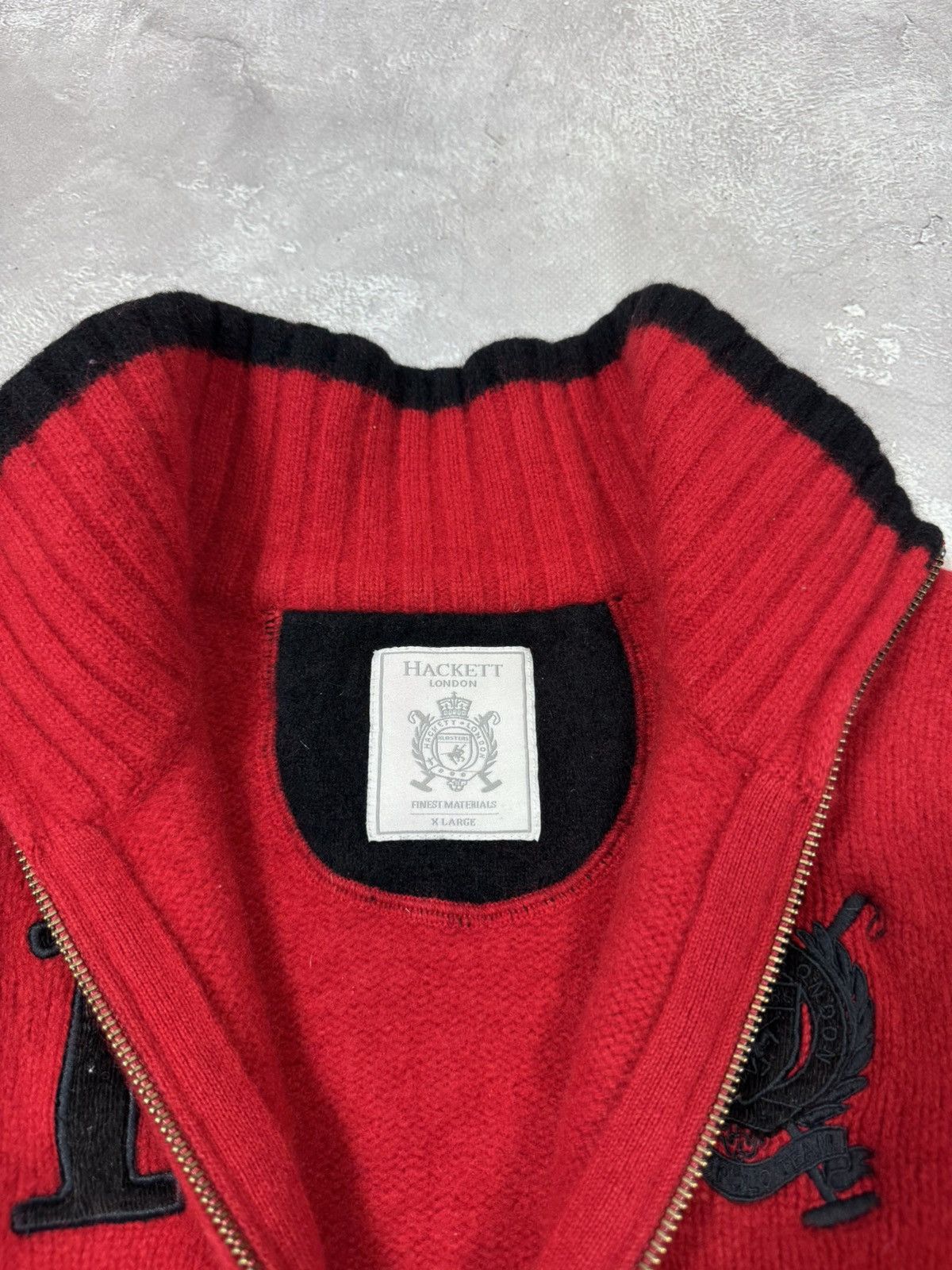 Hackett Vintage Hackett Wool Zip Sweater Size US M / EU 48-50 / 2 - 6 Thumbnail