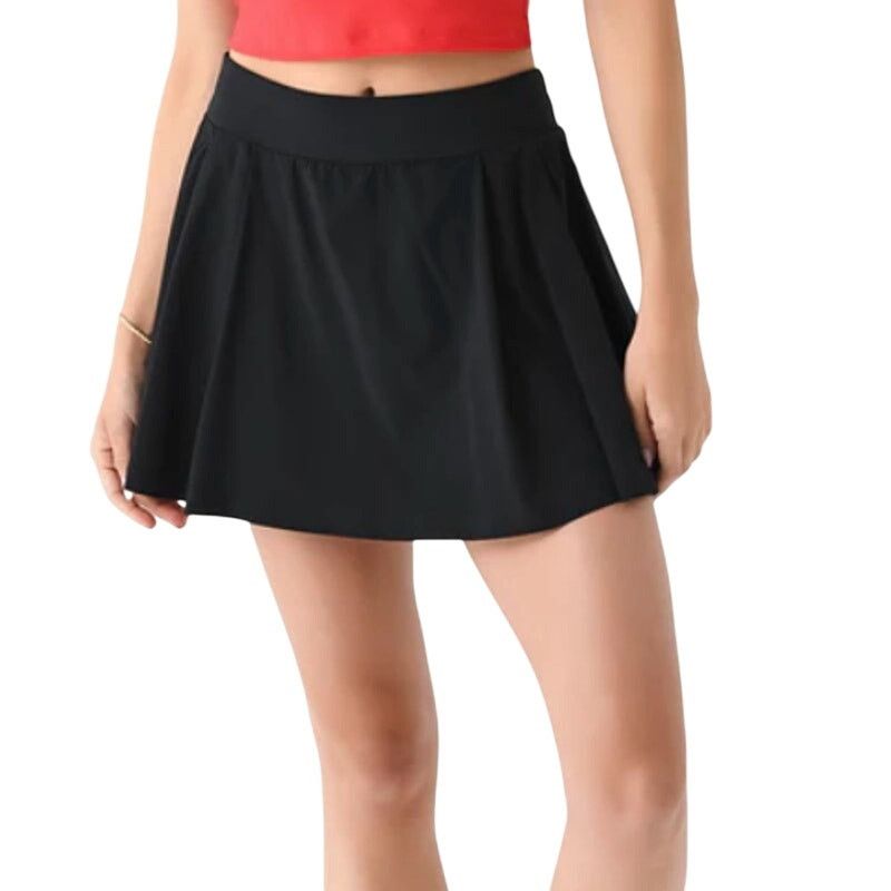 Beyond Yoga Beyond Yoga Women's Court Advantage Skirt in Black, Size XL Size 34" / US 12 / IT 48 - 1 Thumbnail