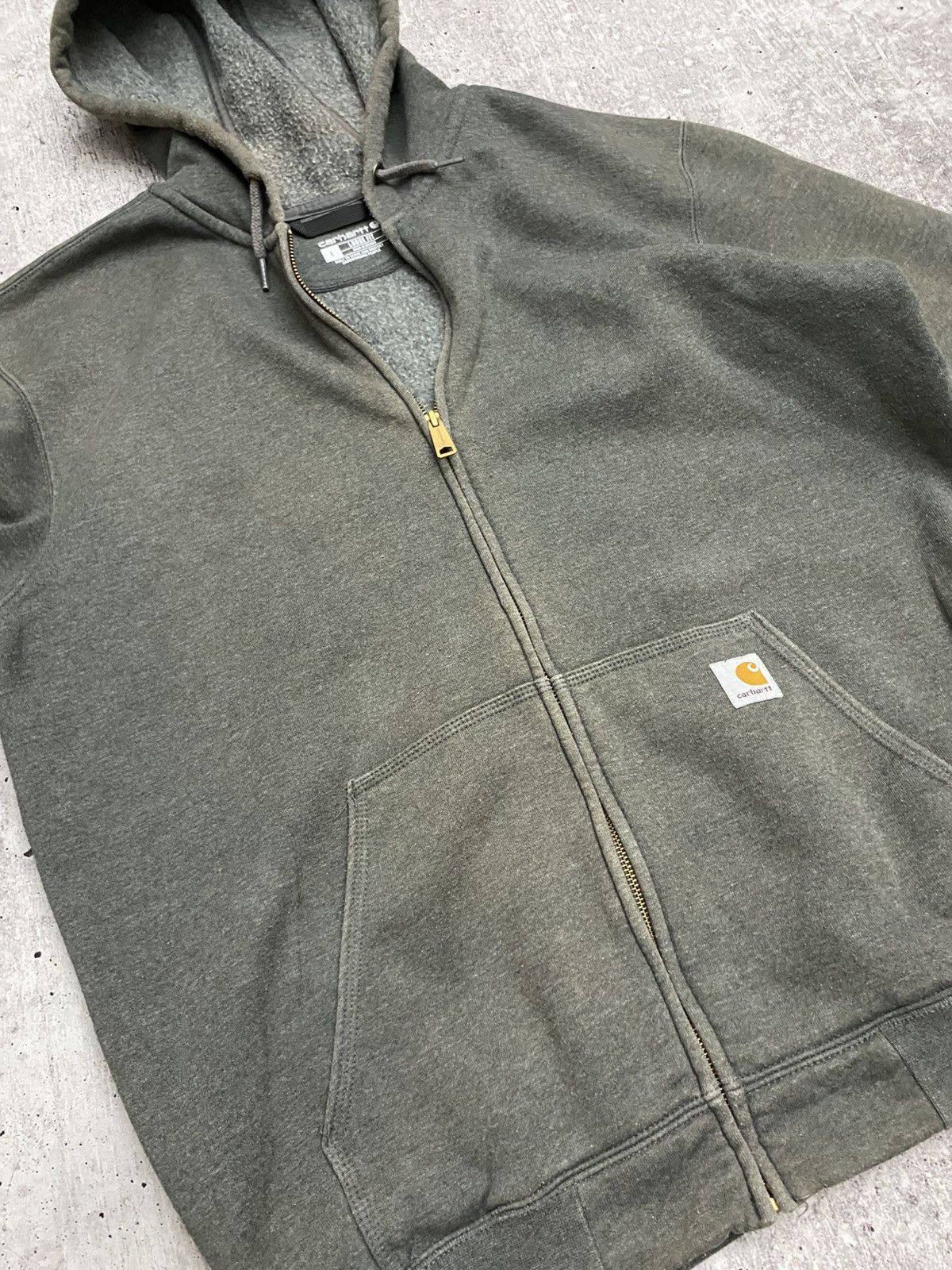 Carhartt × Vintage 🔥CARHARTT DISTRESSED ACTIVE HOODIE Size US L / EU 52-54 / 3 - 12 Thumbnail