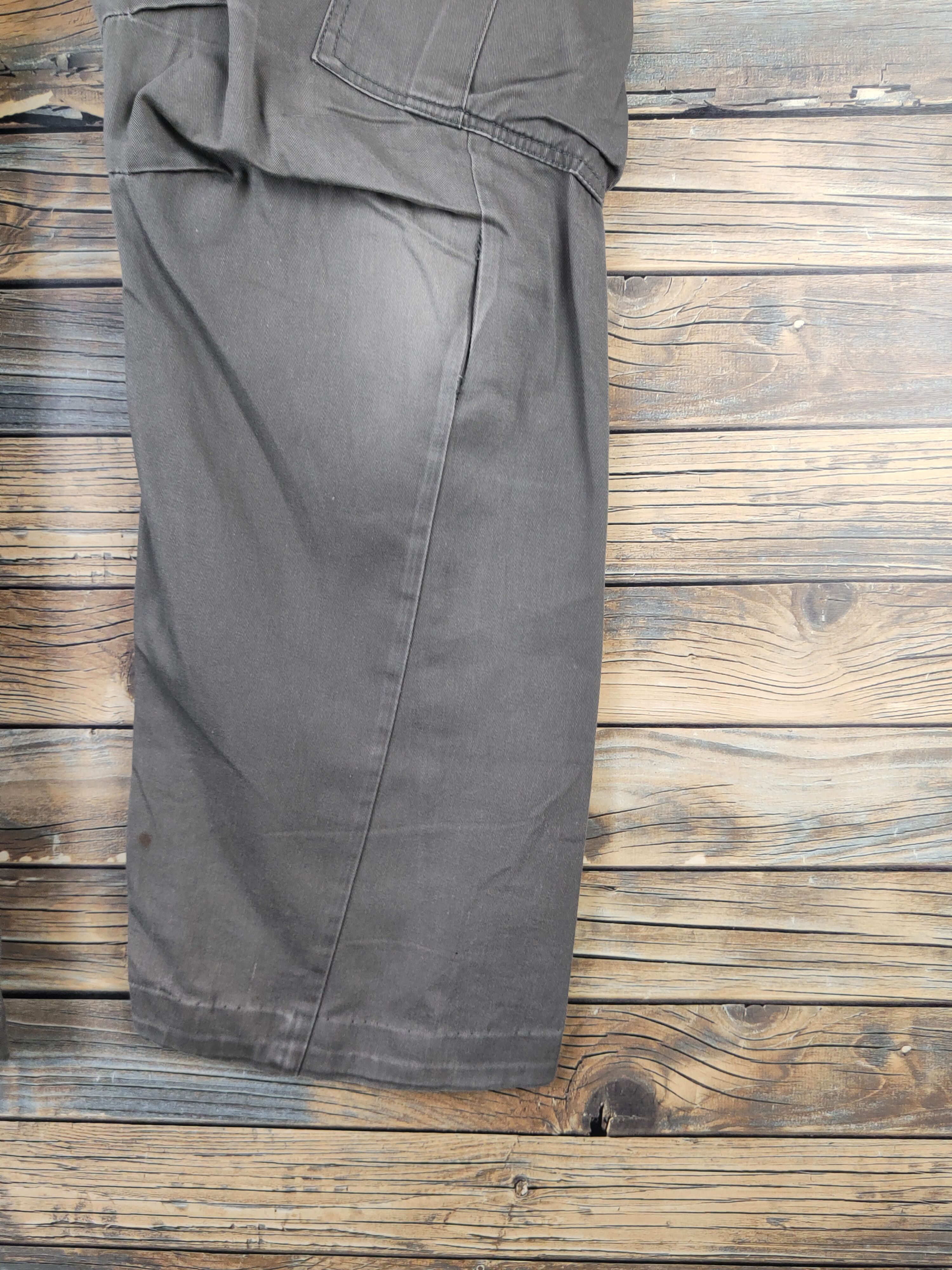 Japanese Brand DL Almighty Olive Multipocket Cargo Pants #2444 Size US 32 / EU 48 - 6 Thumbnail