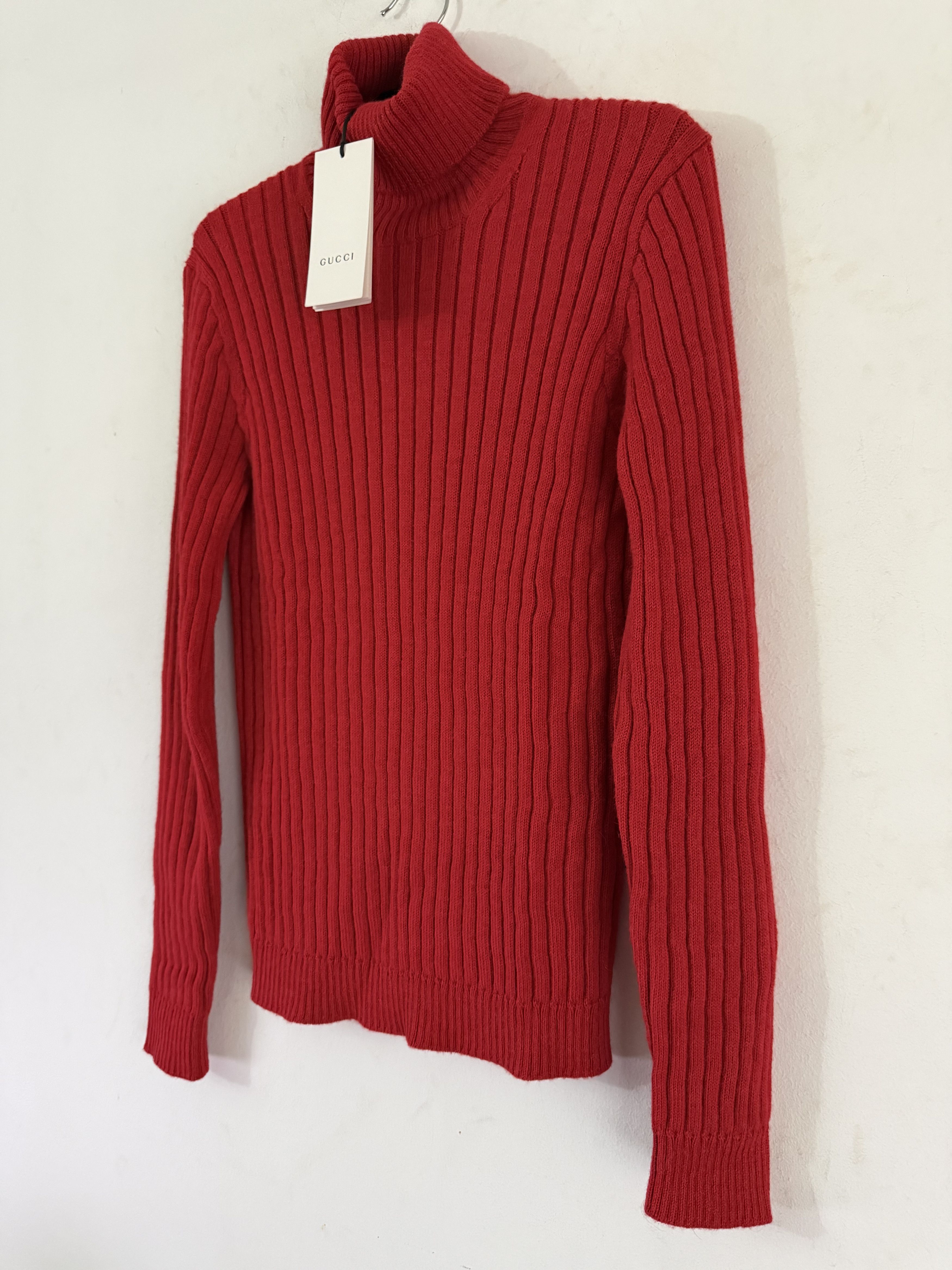 Gucci Gucci Alpaca Maison Amour Turtleneck Size US L / EU 52-54 / 3 - 6 Thumbnail