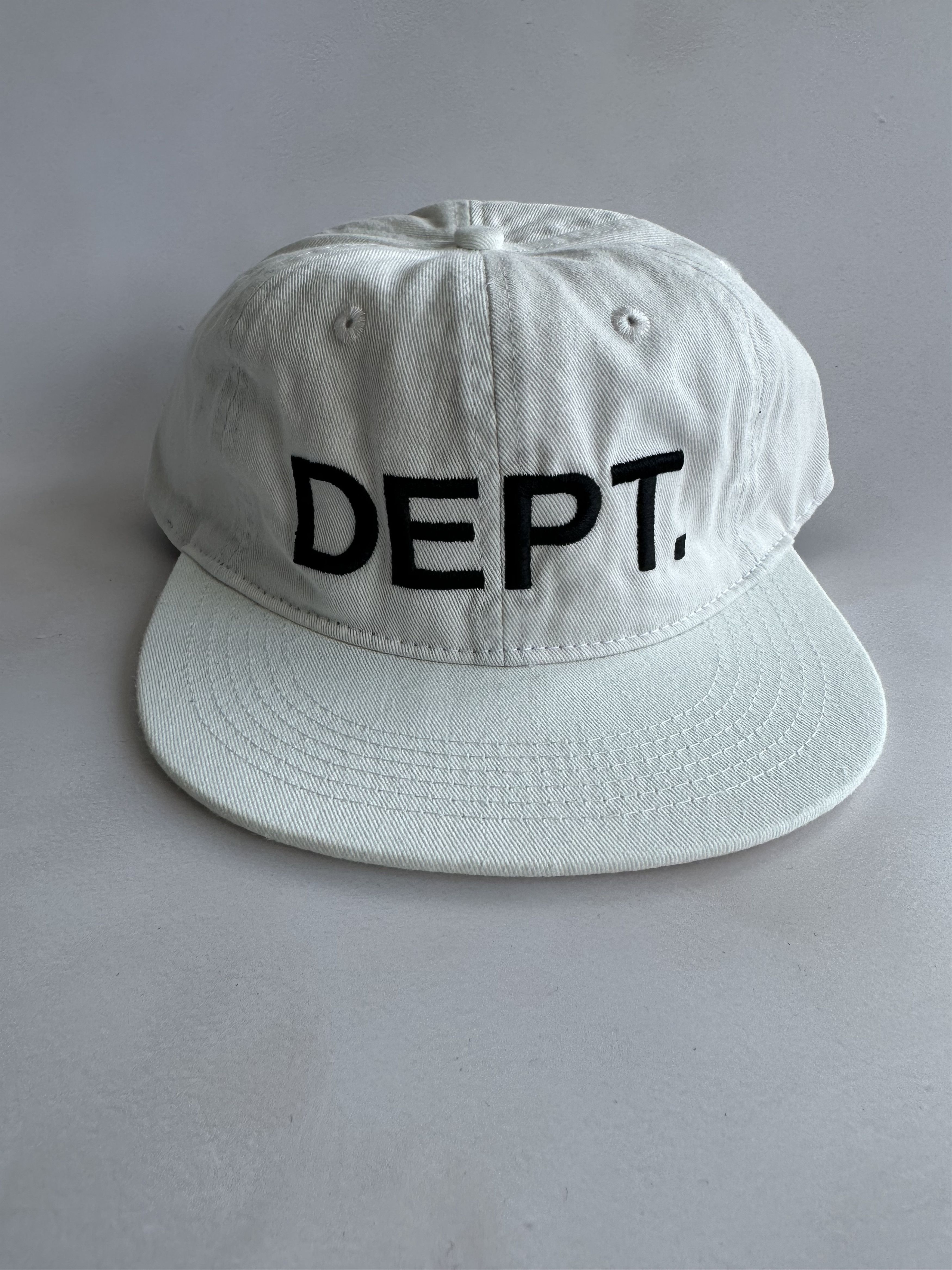 Gallery Dept. Gallery Dept Milk White Embroidered Logo Baseball Cap Size ONE SIZE - 4 Thumbnail