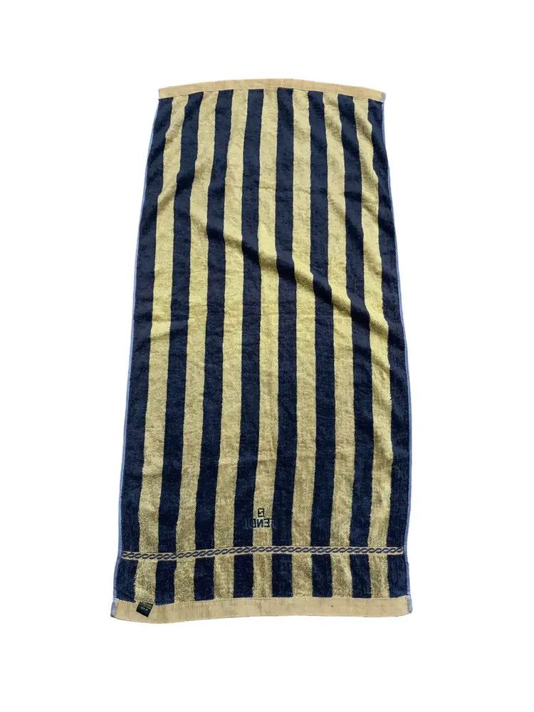 Fendi Fendi monogram striped towel Size ONE SIZE - 7 Thumbnail