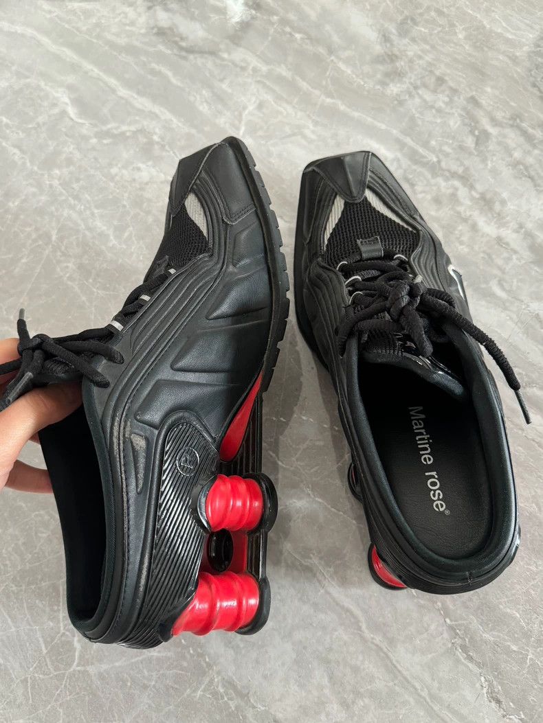 Martine Rose Martine Rose Nike Shox R4 Co branded Low cut Casual Runnin Size US 7.5 / IT 37.5 - 7 Thumbnail