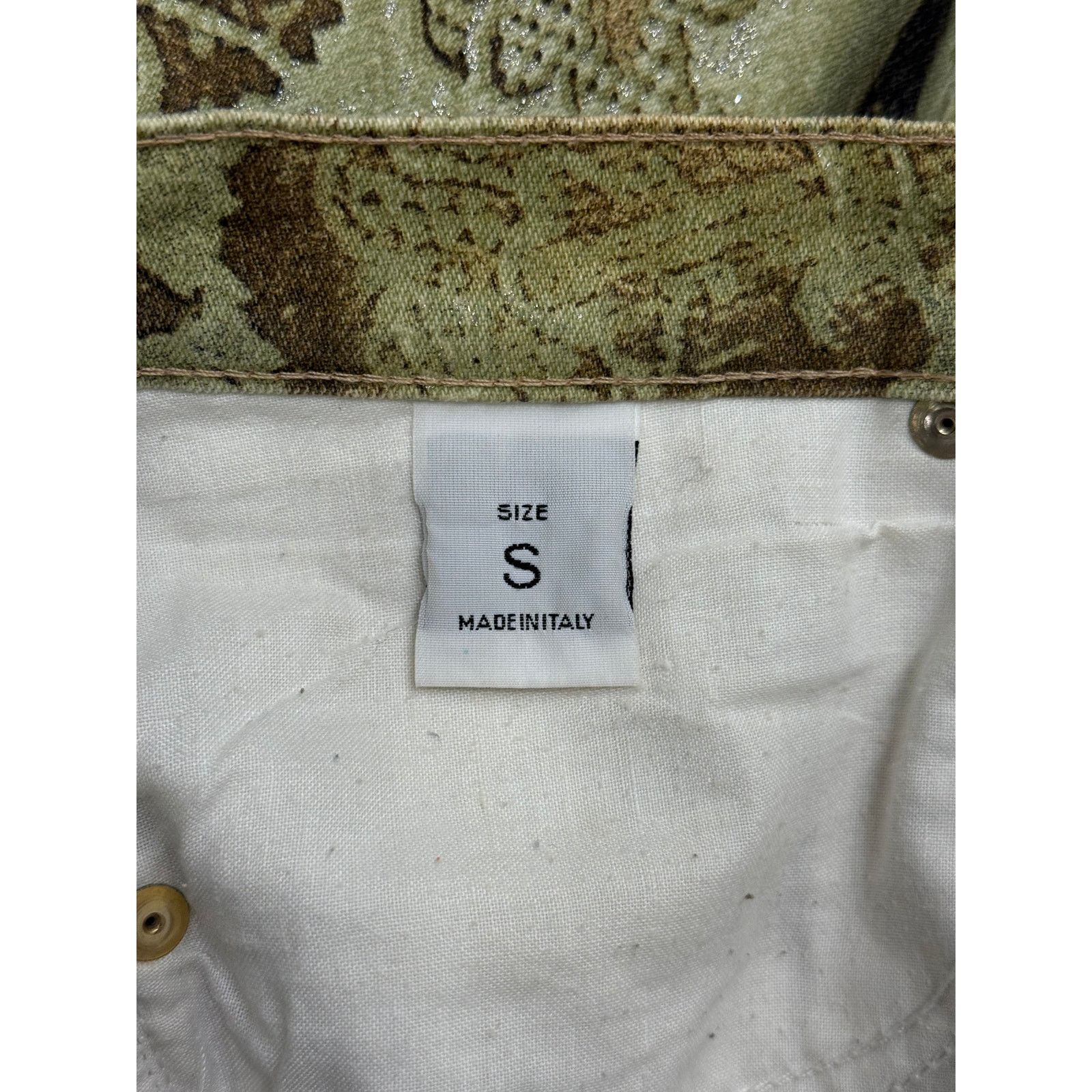 Roberto Cavalli 2000s Roberto Cavalli print embellished jeans Size 27" / US 4 / IT 40 - 8 Thumbnail