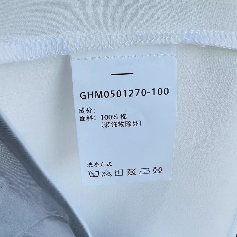 Givenchy Givenchy Men's Patchwork Design Cotton Crew Neck Short Sle Size US L / EU 52-54 / 3 - 5 Thumbnail