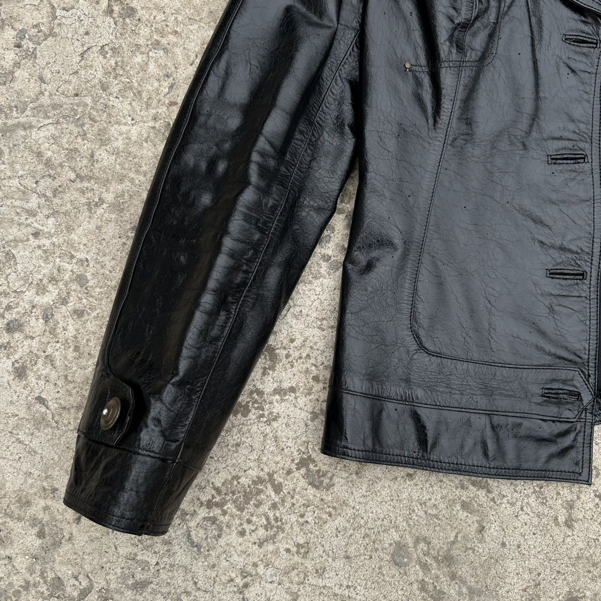 Japanese Brand Vintage Japanese Style Macrevis Leather Jacket Y2K 00s USA Size L / US 10 / IT 46 - 5 Thumbnail