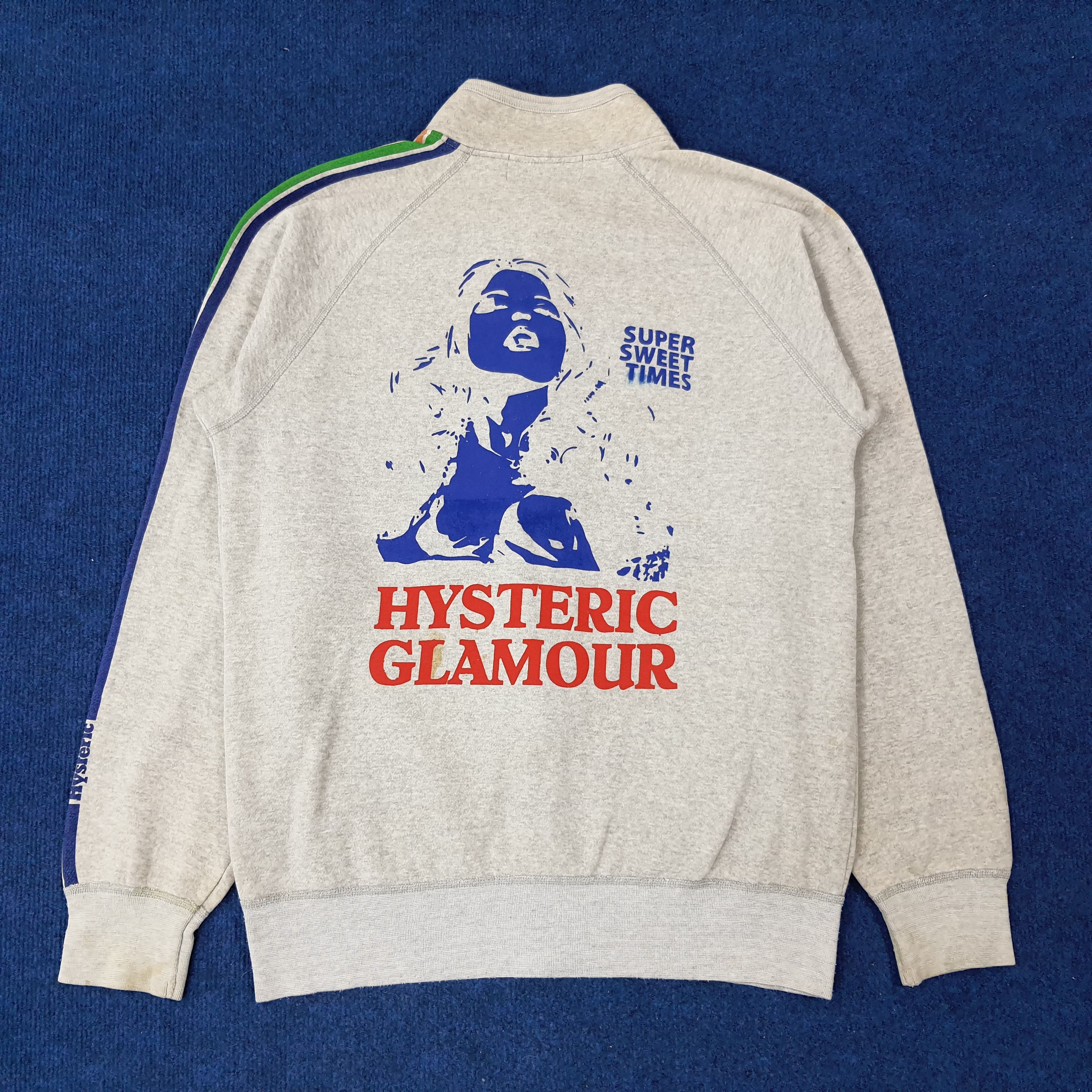 Hysteric Glamour × Japanese Brand × Vintage Vintage Hysteric Glamour Japanese Brand Zipper Sweatshirt Size US S / EU 44-46 / 1 - 1 Thumbnail
