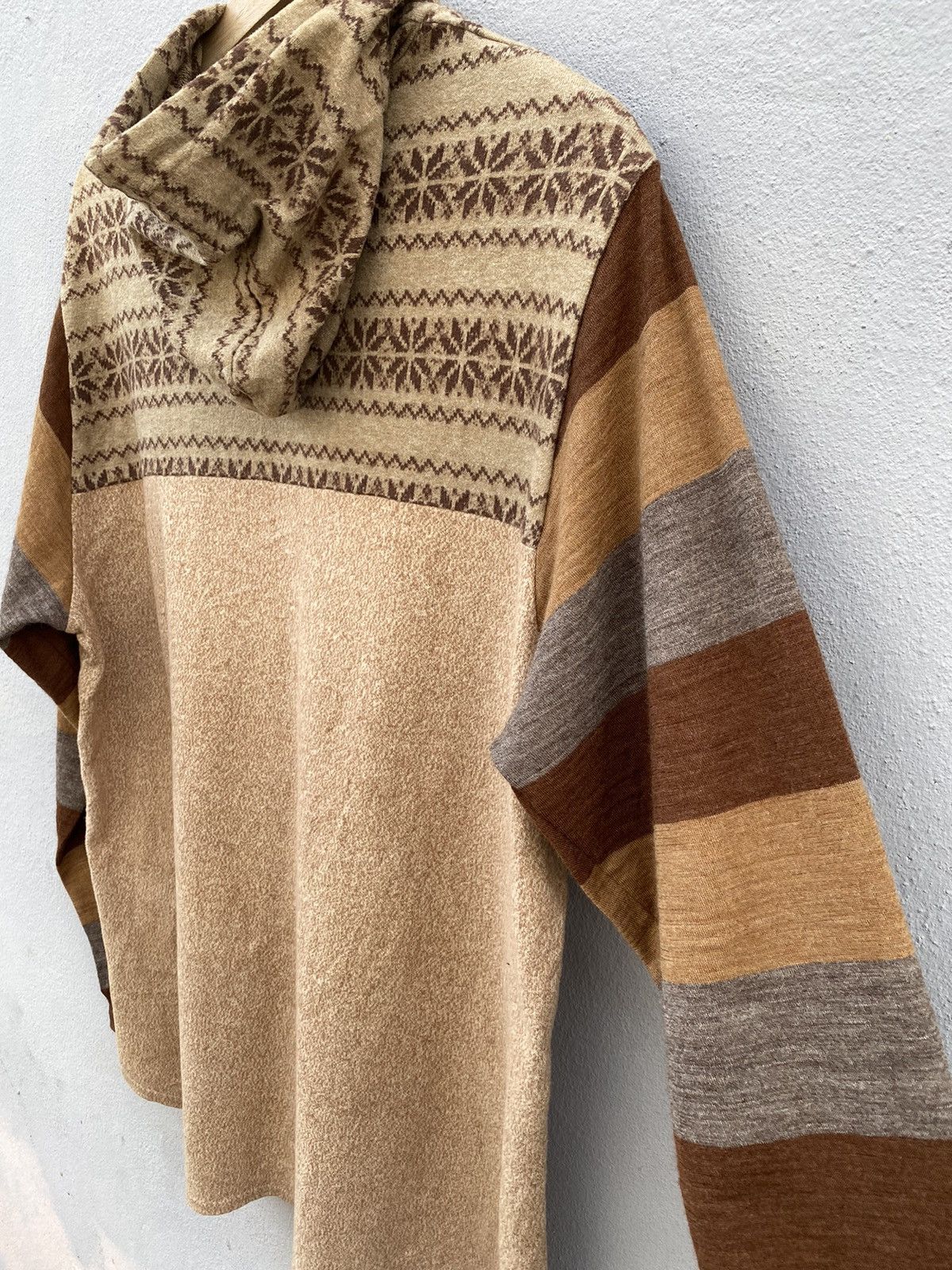 Hai Sporting Gear × Issey Miyake Vintage HAI SPORTING GEAR Native / Navajo Hoodie Size US M / EU 48-50 / 2 - 11 Thumbnail