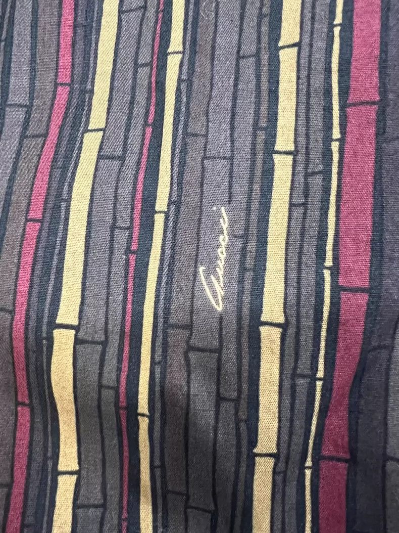 Gucci Gucci Bamboo joint pattern men's long-sleeved shirt 2501-Ne Size US XS / EU 42 / 0 - 5 Thumbnail
