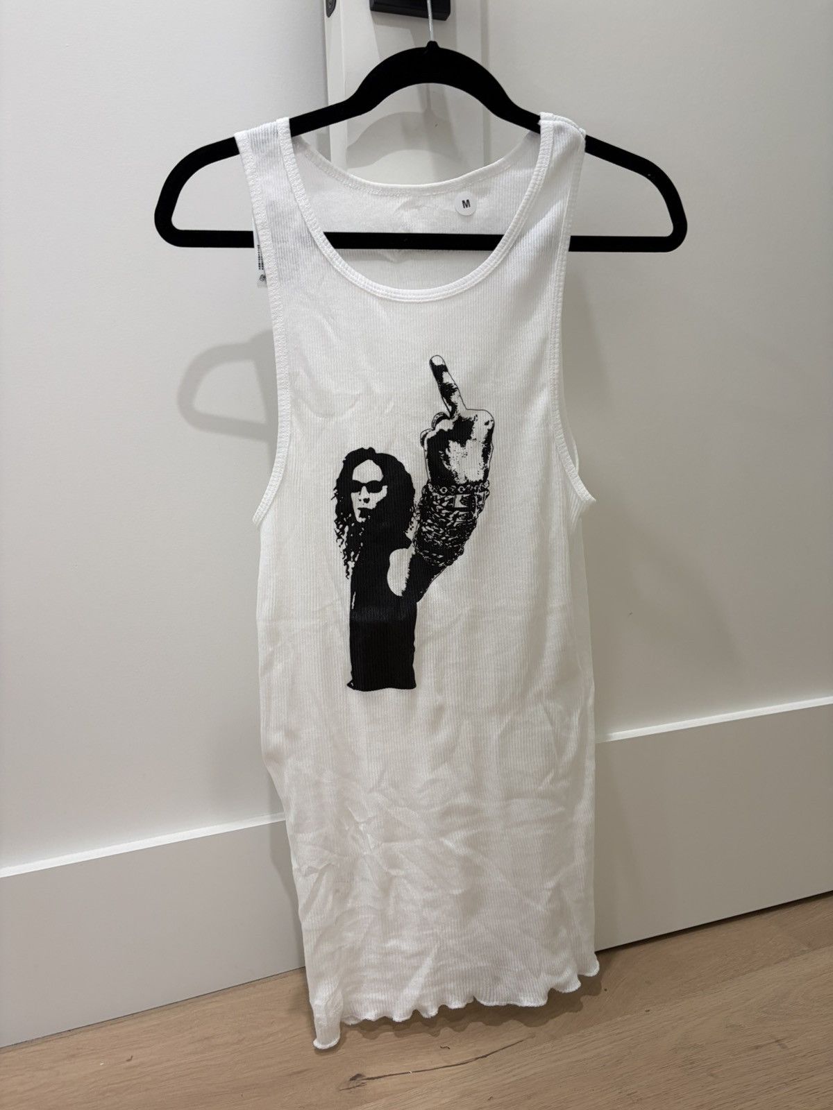 Chrome hearts richard stark FU tank top