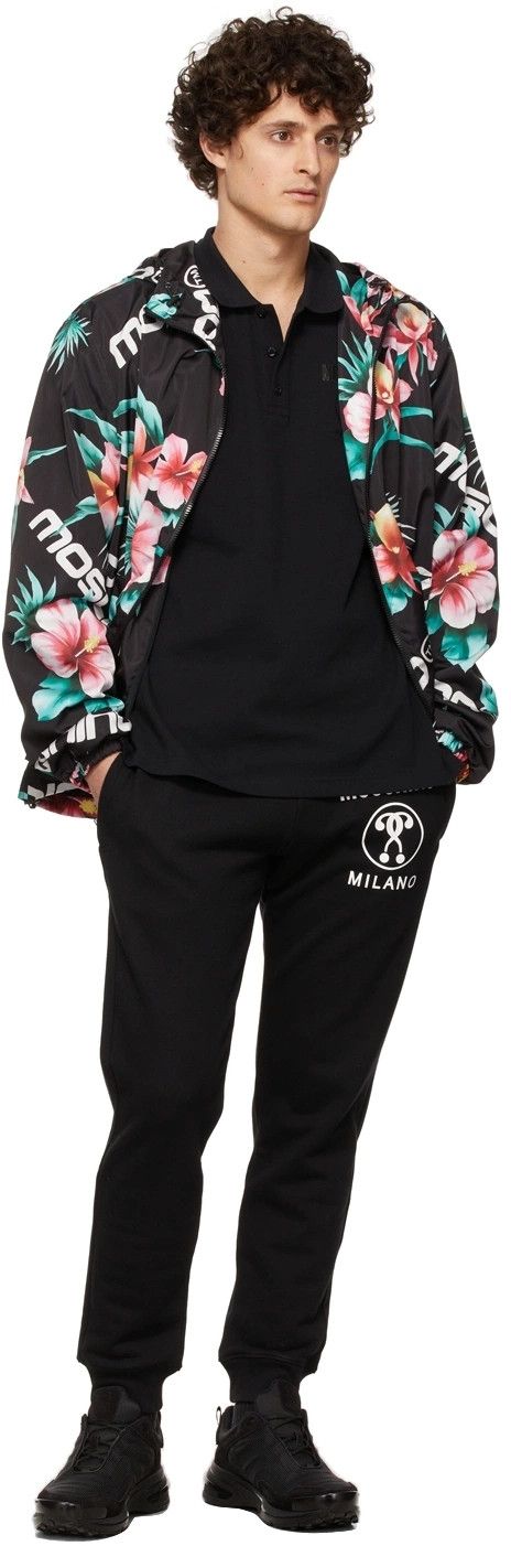 Moschino o1y0225 Logo Hooded Jacket in Multicolor Size US S / EU 44-46 / 1 - 4 Thumbnail