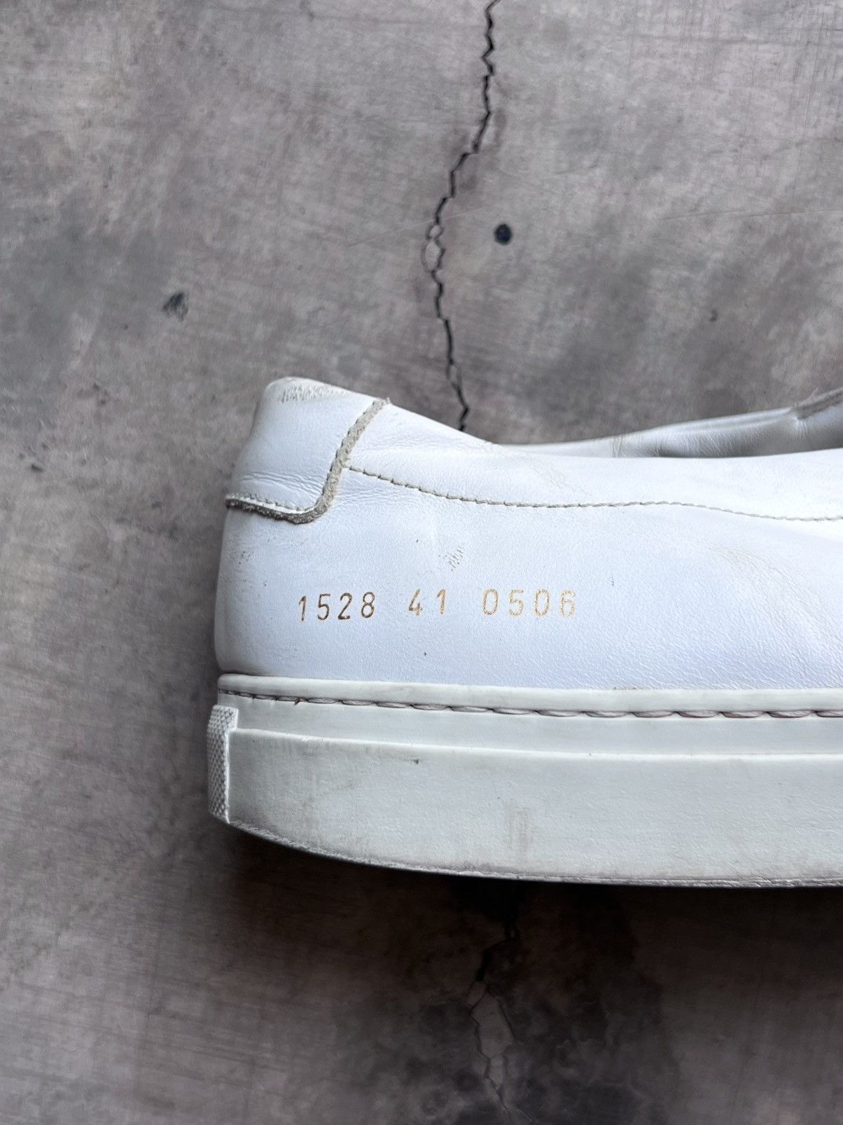 Common Projects Common Projects Original Achilles Low White Size US 9 / EU 42 - 2 Thumbnail