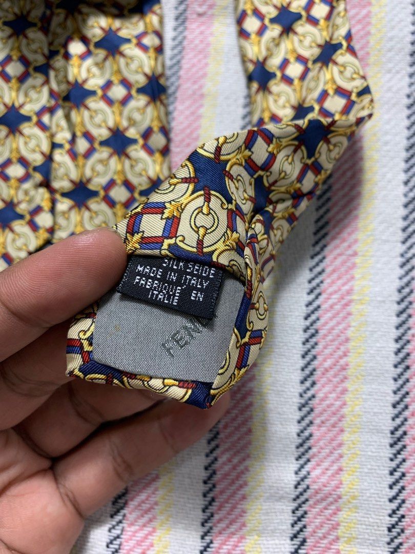 Fendi Fendi Tie vintage pattern Size ONE SIZE - 4 Thumbnail