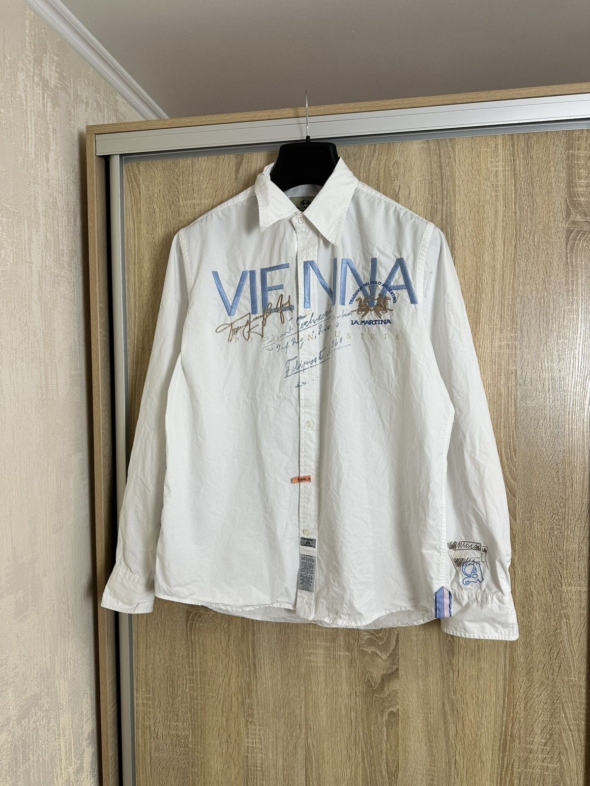 La Martina 🔥 La Martina Vienna Austria Polo Button Up Shirt Chief Keef Size US M / EU 48-50 / 2 - 2 Thumbnail