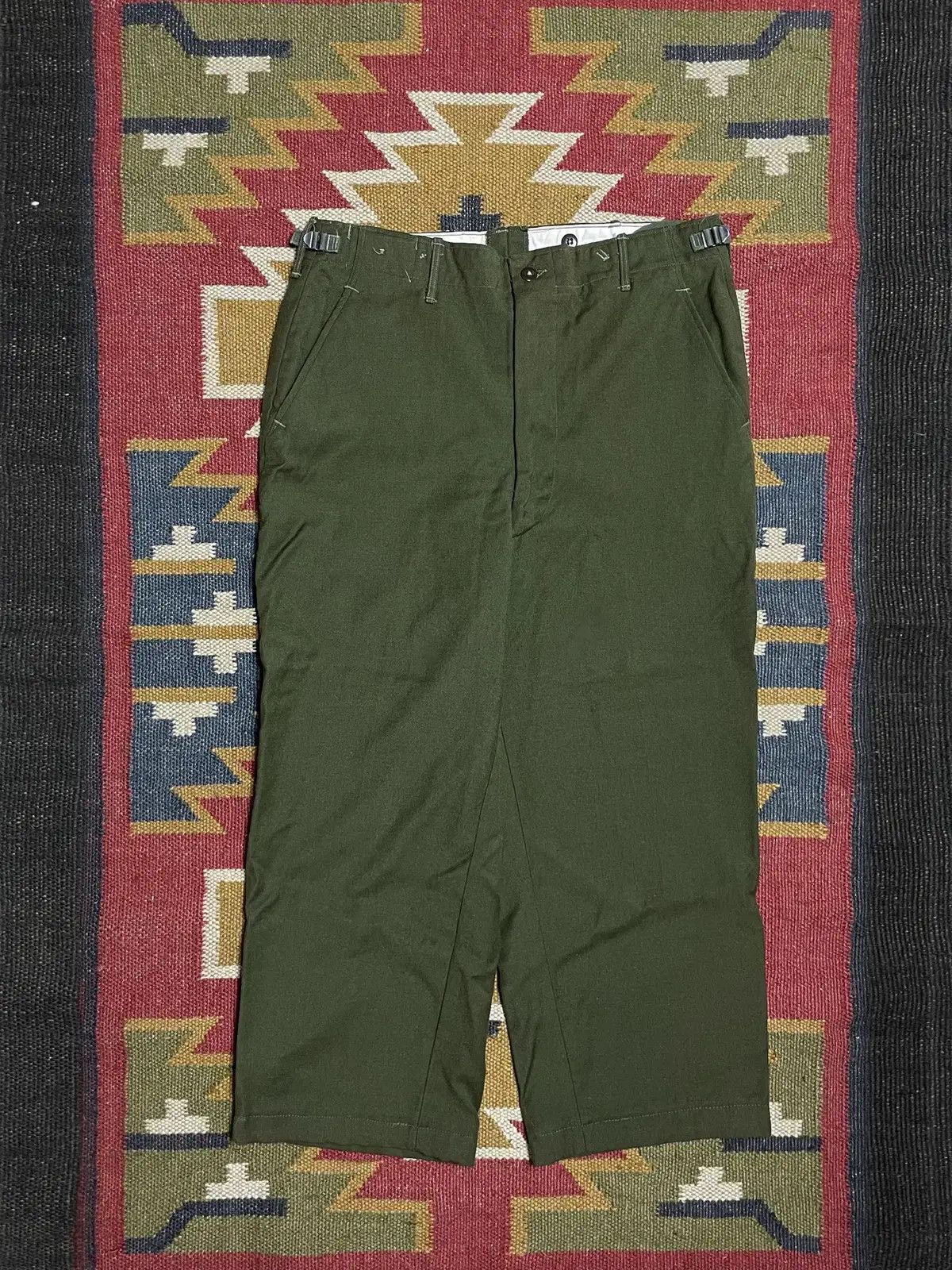 Vintage 50s M51 Original Milspec Wool Field Trouser/Pants (OG-107)) Size US 34 / EU 50 - 1 Thumbnail