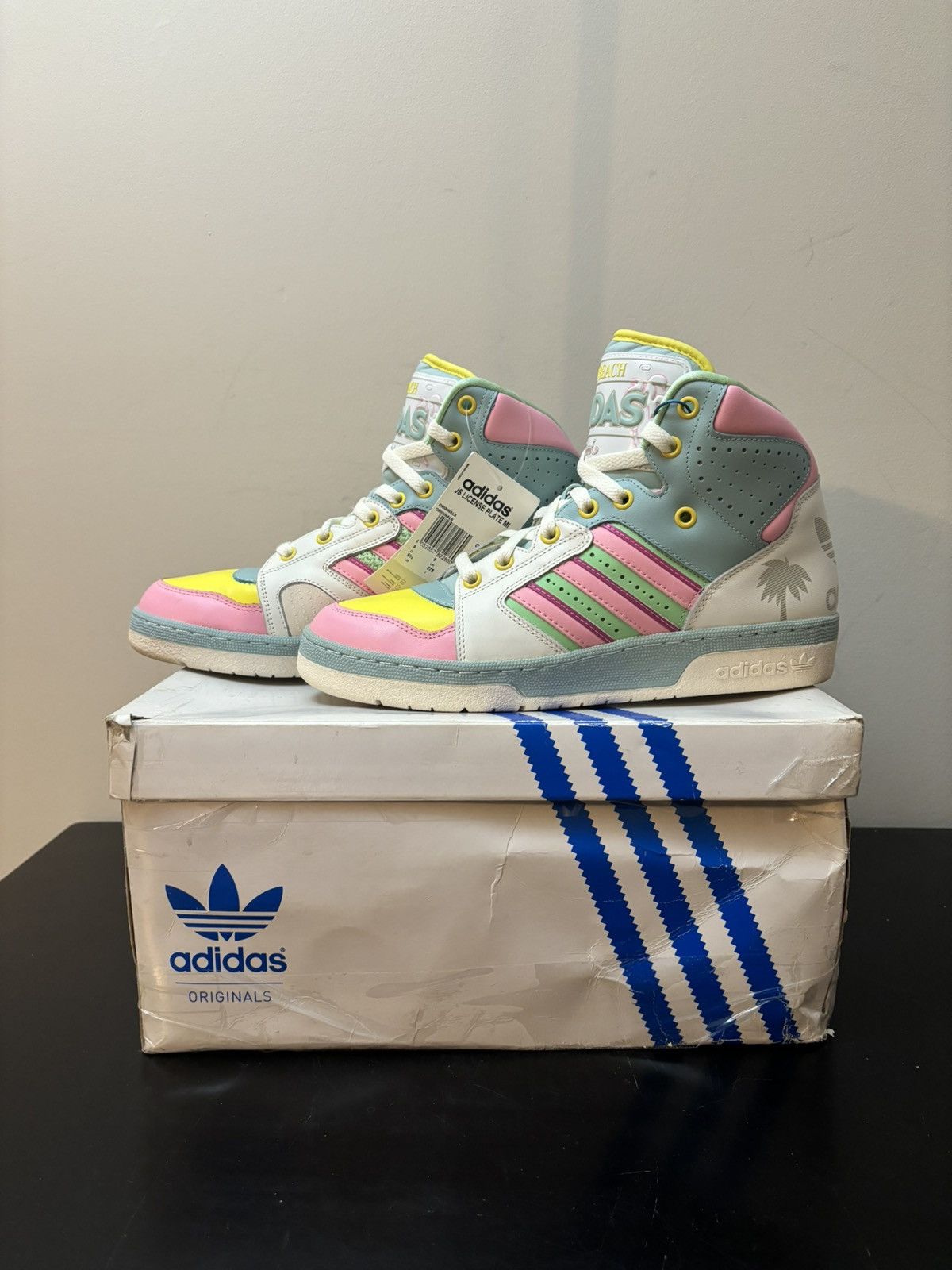 adidas Jeremy Scott JS License Plate Miami