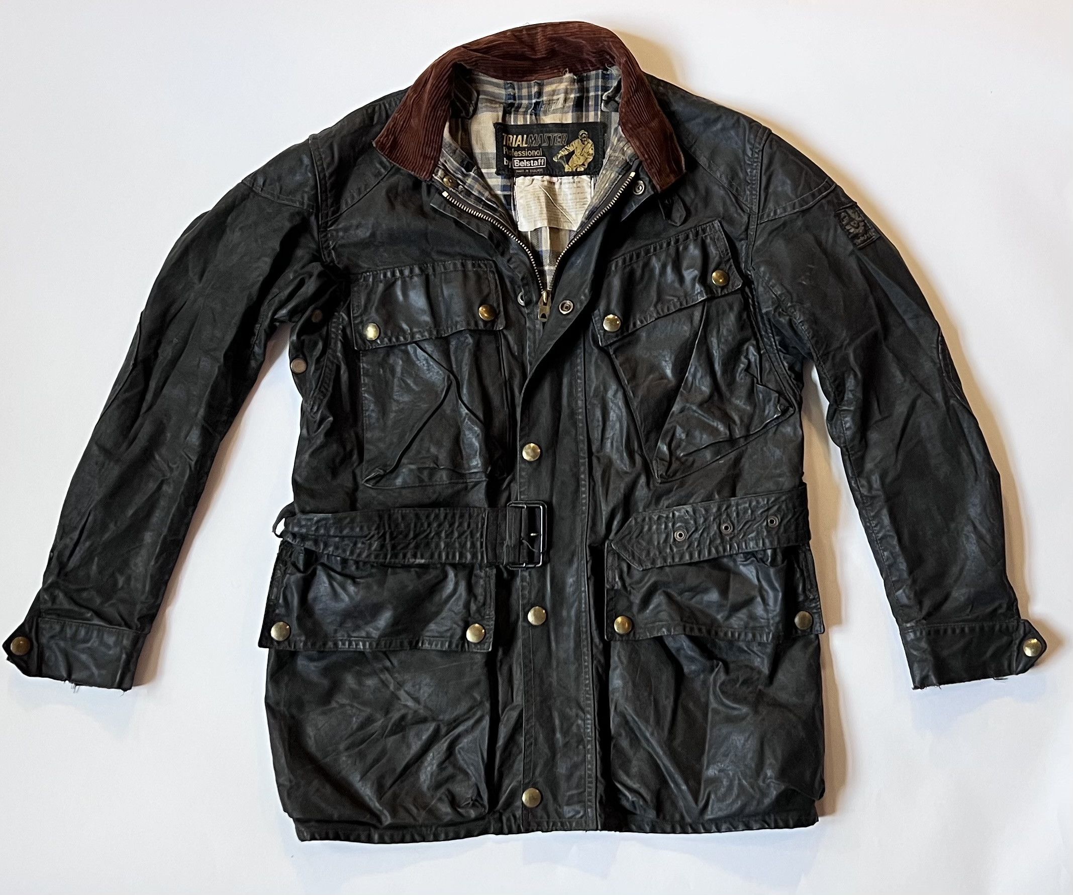 Belstaff × Vintage Belstaff Racemaster 1970 Black Prince Waxed