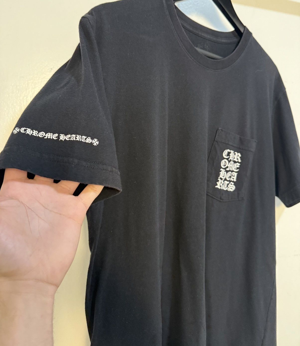 Chrome Hearts Chrome Hearts Horseshoe eye chart tee Size US L / EU 52-54 / 3 - 4 Thumbnail
