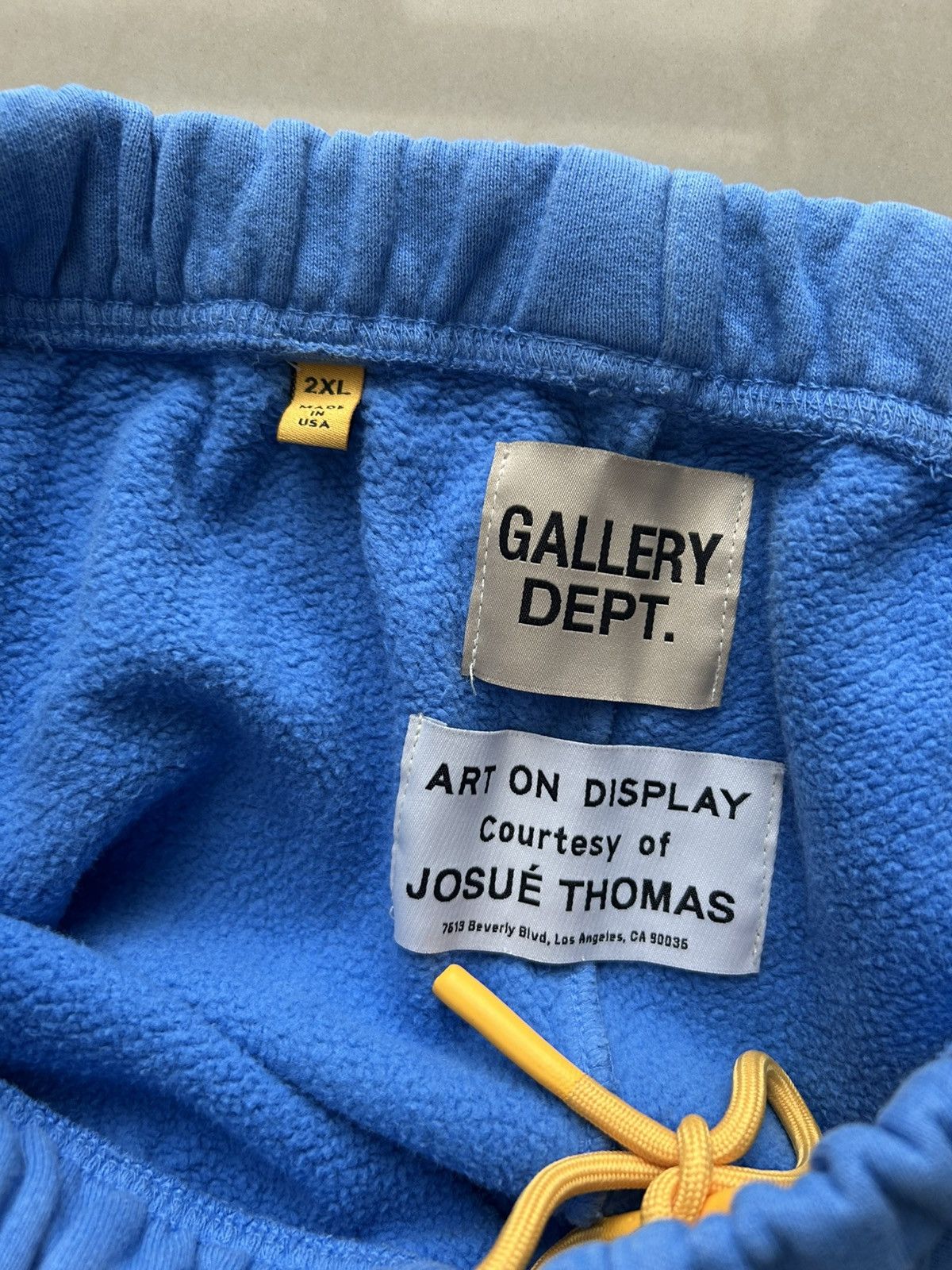 Gallery Dept. Gallery Dept Blue Flare Sweatpants Size US 38 / EU 54 - 2 Thumbnail