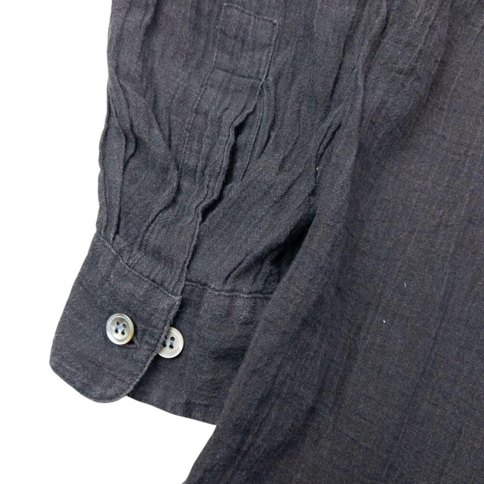 Vintage 90s Issey Miyake Linen Long Sleeve Linen Shirt XL