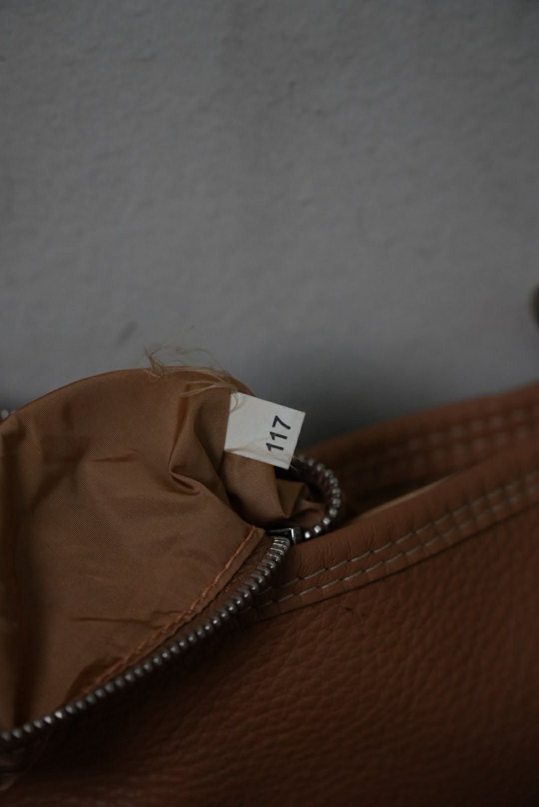 Miu Miu Miu Miu Prada Brown Grained Leather Hobo Shoulder Bag Size ONE SIZE - 16 Thumbnail