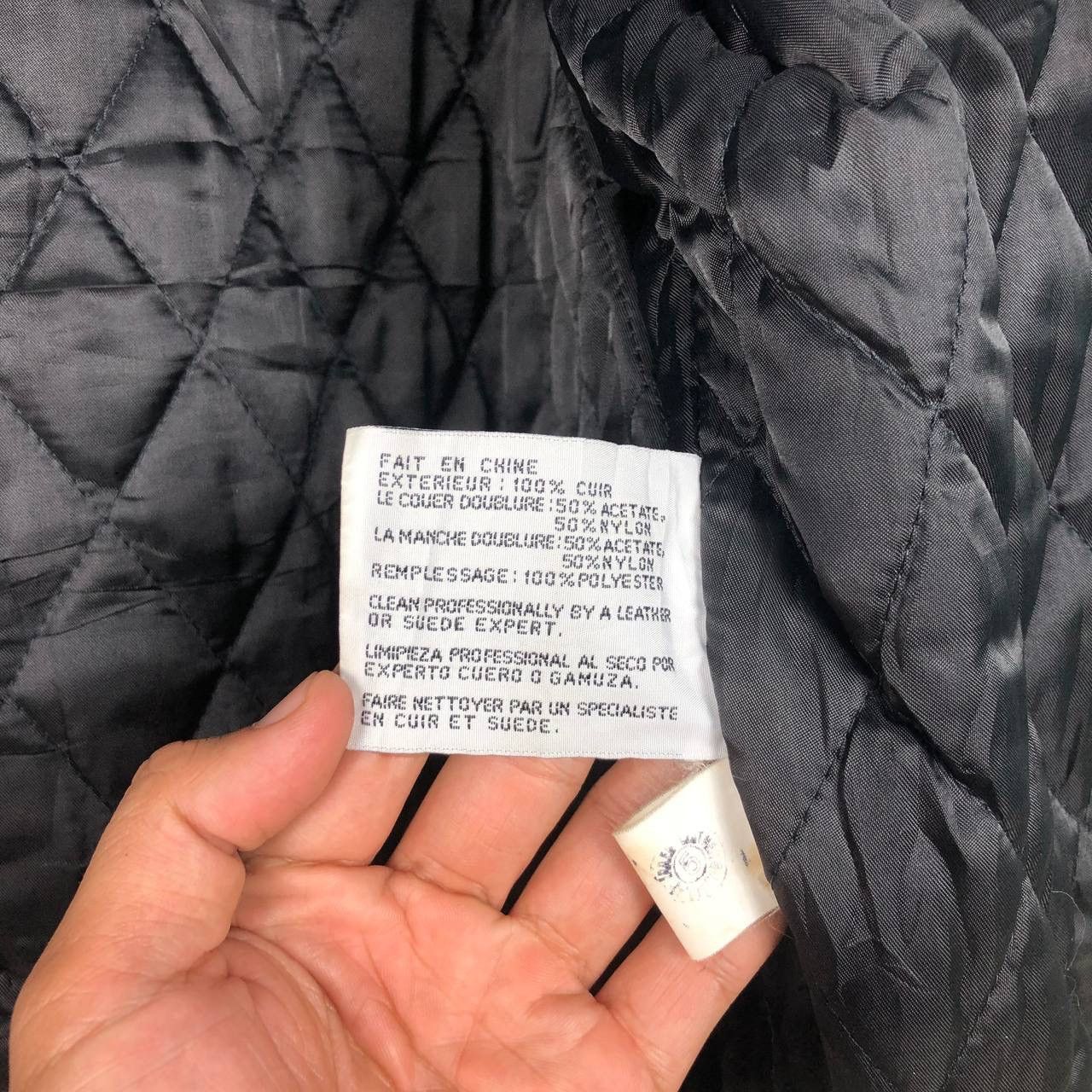 Planet Hollywood Vintage 90s Planet Hollywood Guam USA Leather Jacket Size US XL / EU 56 / 4 - 15 Thumbnail
