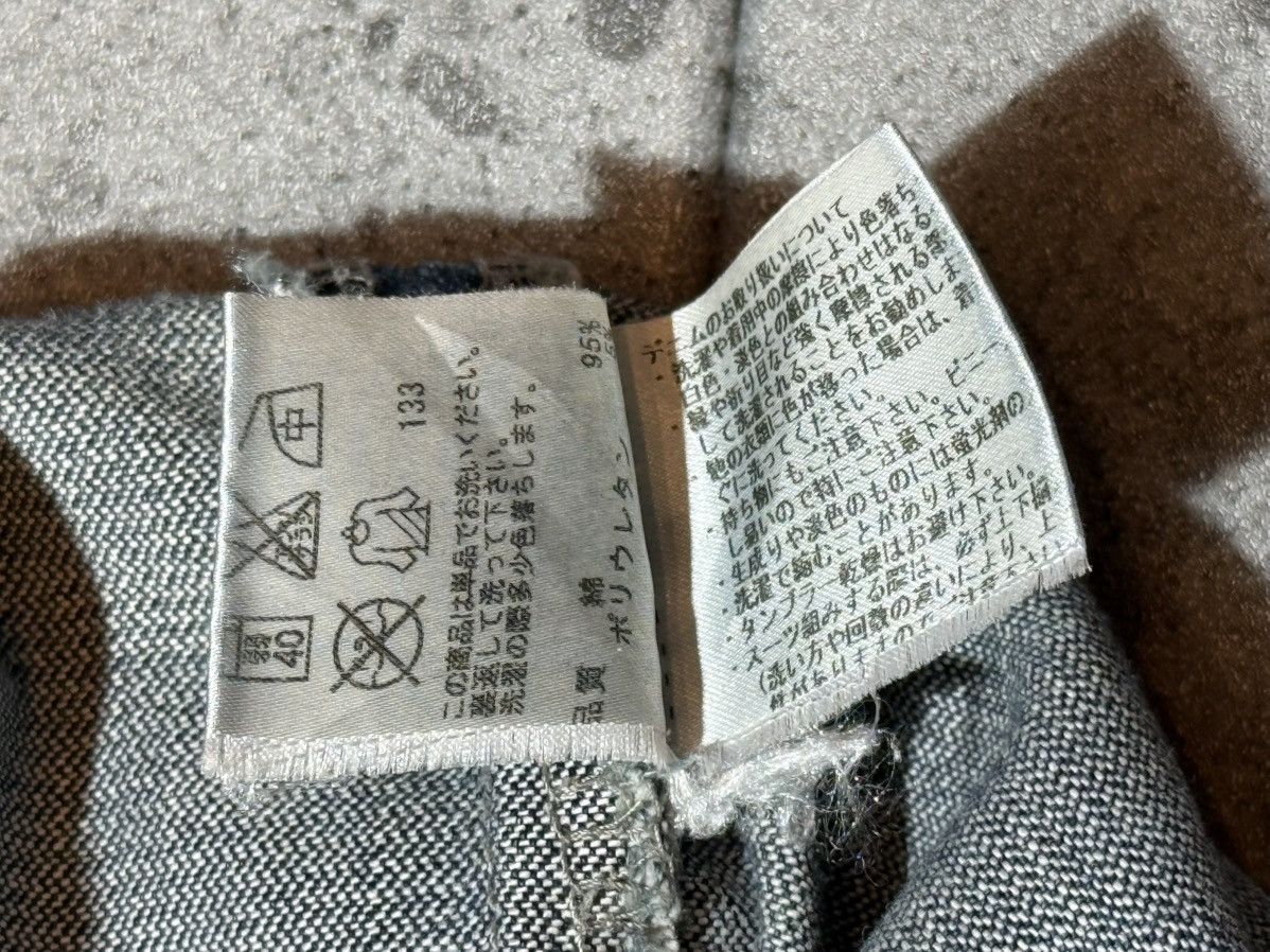 Japanese Brand Vintage 90s Kumikyoku Japan denim mini skirt Size 26" / US 2 / IT 38 - 15 Thumbnail