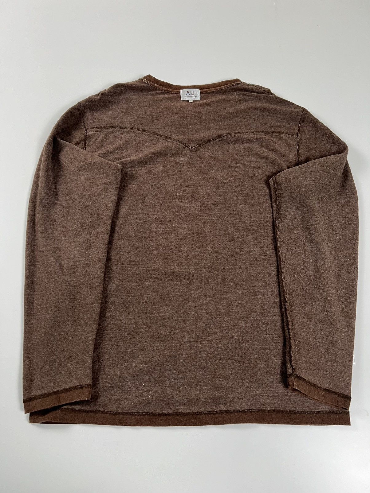 Alexander Julian Alexender Julian Pocket Tee Long Sleeve Tshirt Size US L / EU 52-54 / 3 - 8 Thumbnail
