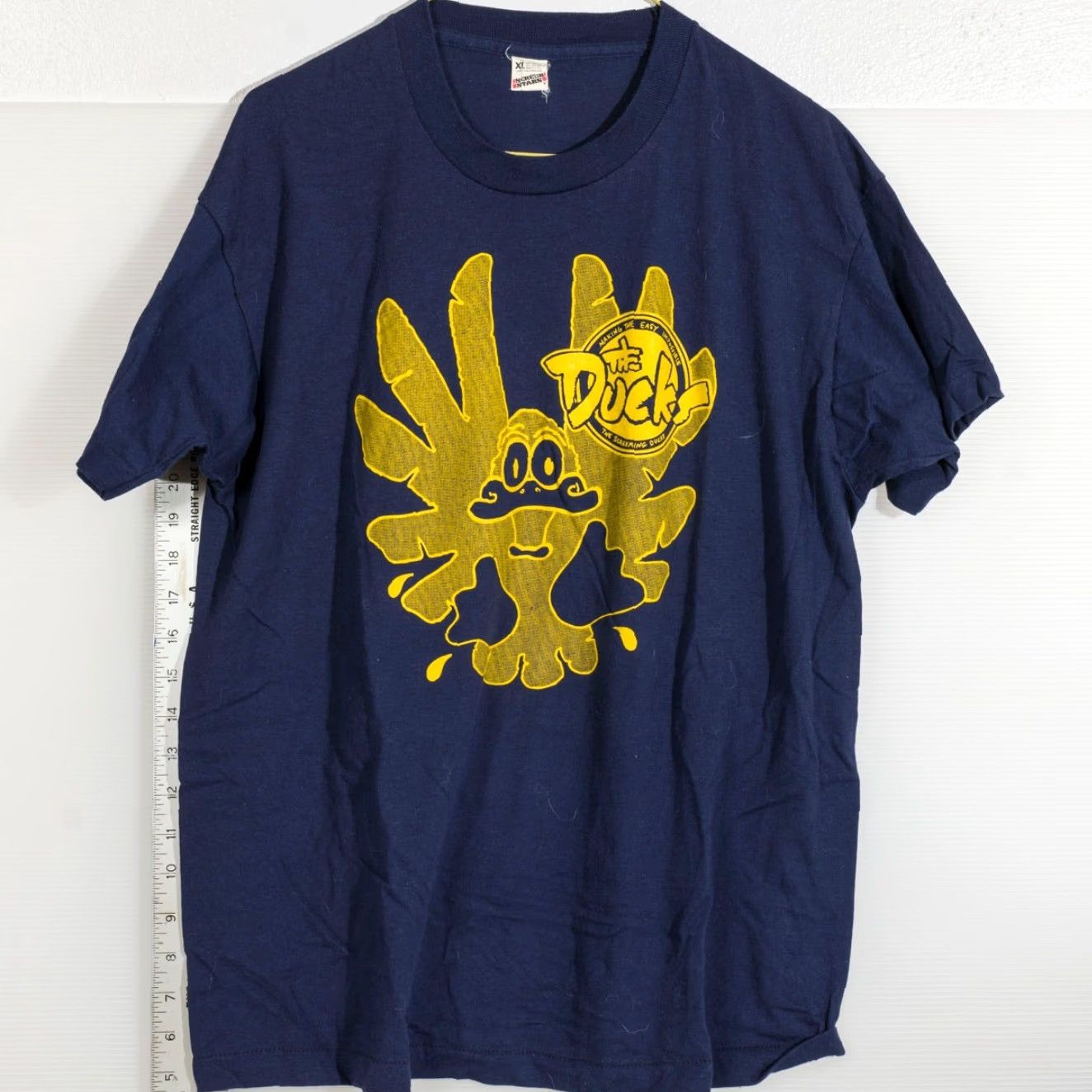 Vintage VINTAGE The Screaming Ducks State College Pennsylvania Rock Band 1980's Single Stitch Size US L / EU 52-54 / 3 - 3 Thumbnail