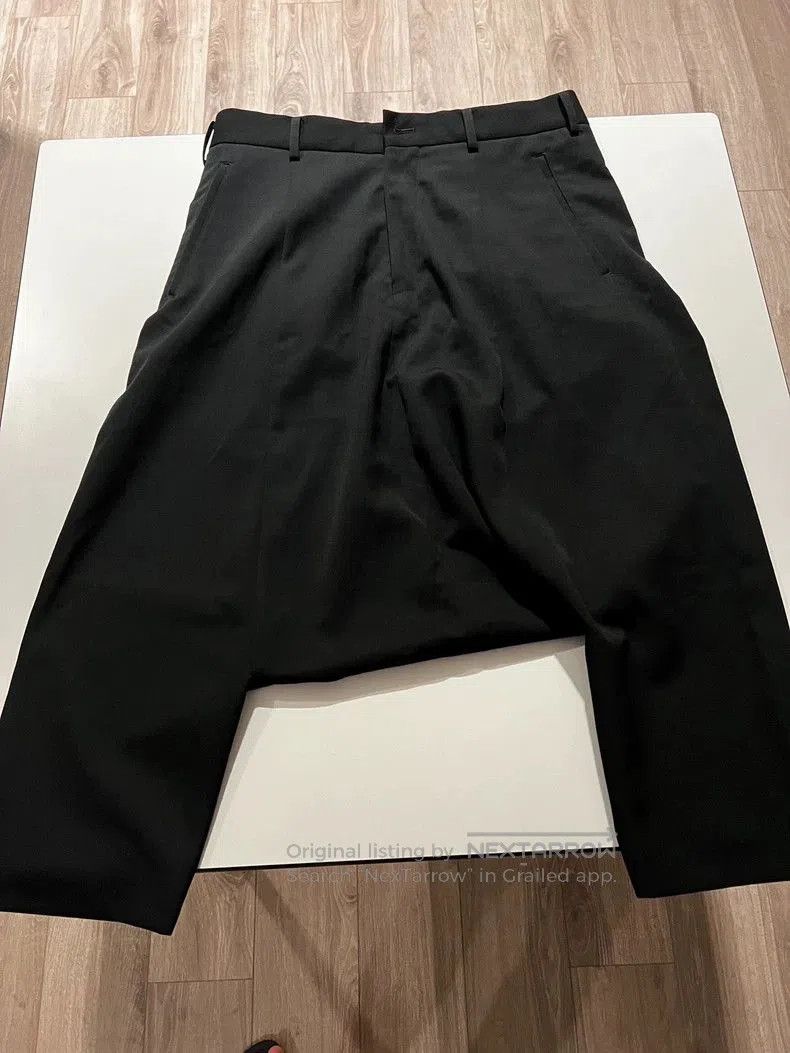 Comme des Garcons Comme des Garcons Wool Dropped-Crotch Pants S. Size US 32 / EU 48 - 1 Thumbnail