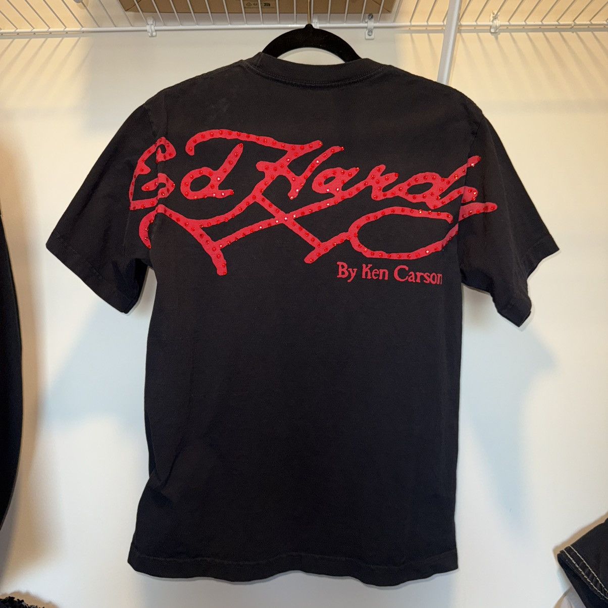 Ed Hardy × Ken Carson Ken Carson x Ed Hardy Axe Skull Collab Tee Size US S / EU 44-46 / 1 - 2 Thumbnail