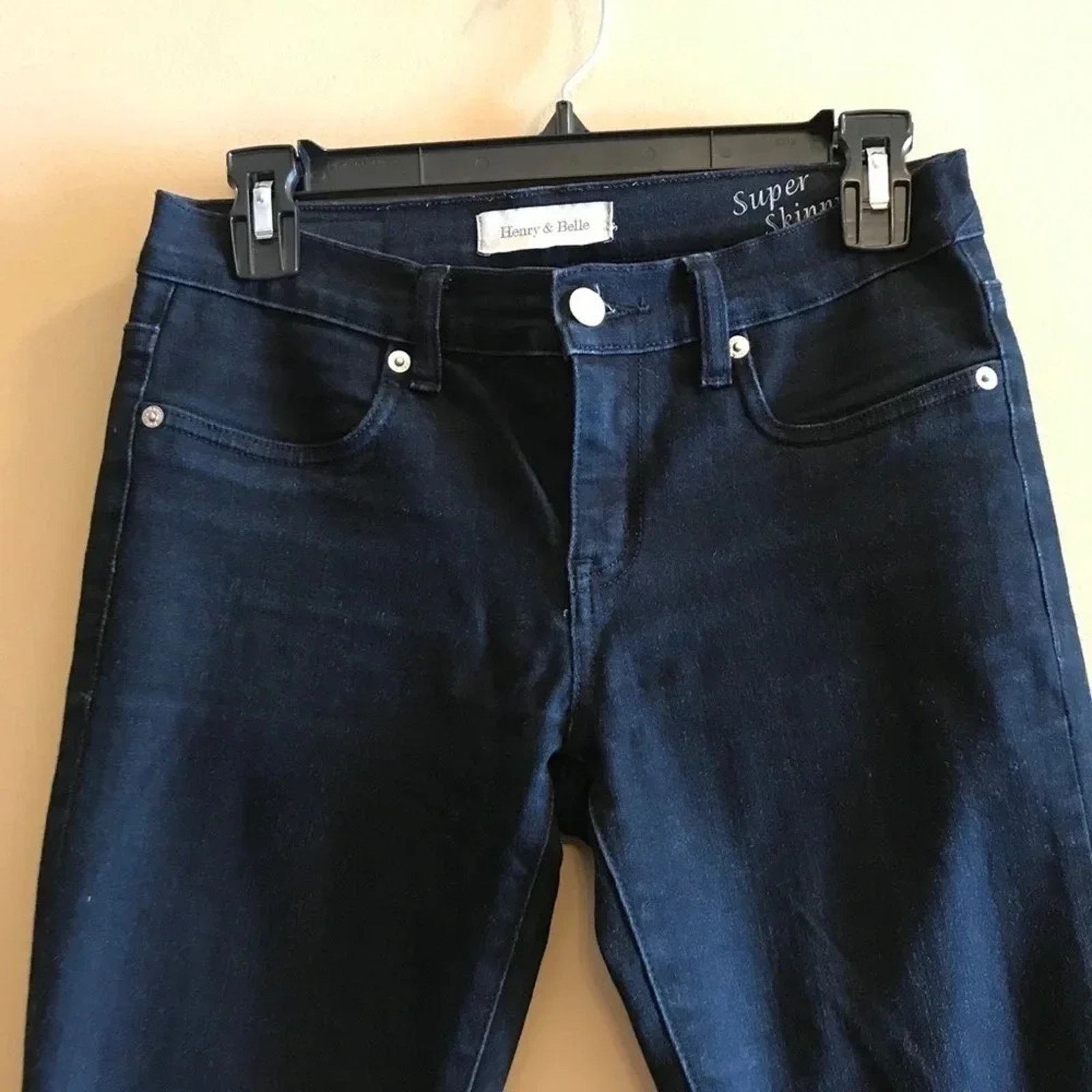 Other Henry & Belle Super Skinny Dark Wash Denim Jeans Size 26" / US 2 / IT 38 - 9 Thumbnail