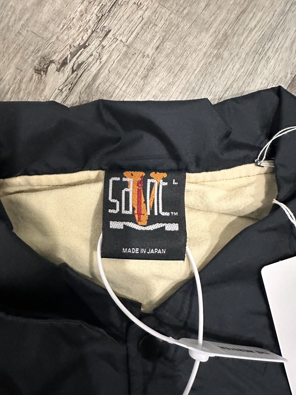 Saint Michael × Vlone Saint Michael x Vlone Coach Jacket Black Size US L / EU 52-54 / 3 - 4 Thumbnail