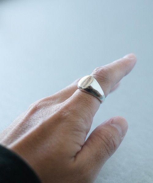 Number (N)ine Number Nine FLAT ROUND TOP SECRET SKULL RING 19 Size ONE SIZE - 7 Thumbnail
