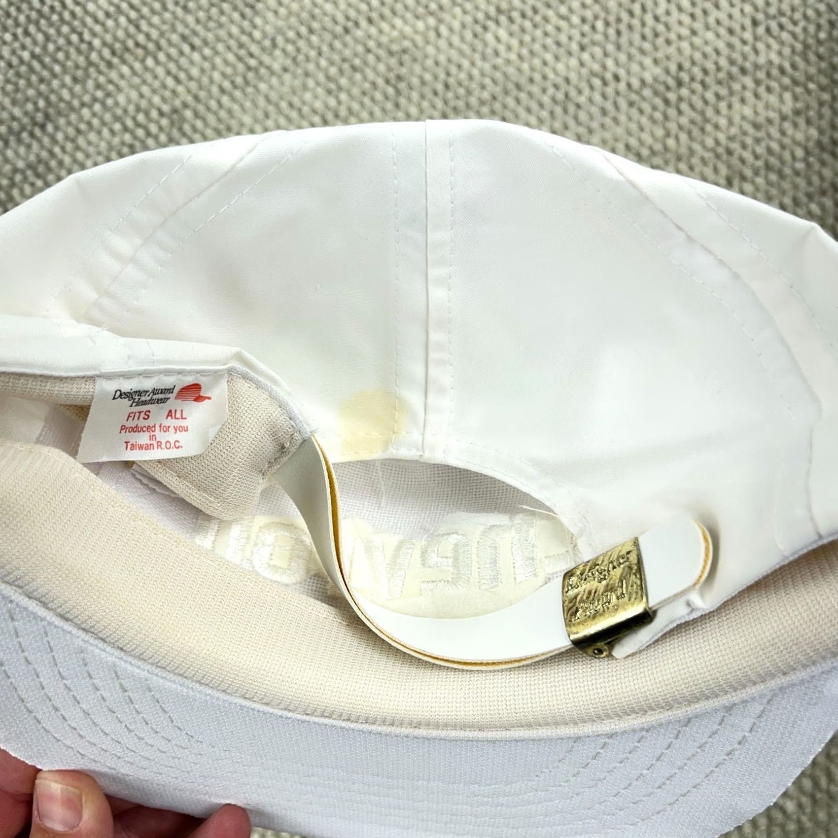 GAS VINTAGE Chevron Hat Cap Oil Gas Petroleum Pipe Line Patch Rope 90s Mens Size ONE SIZE - 6 Thumbnail