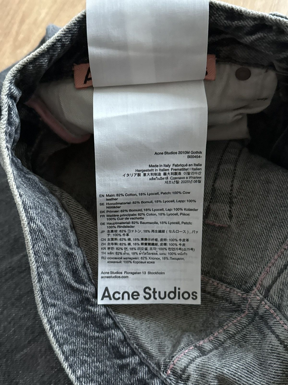 Acne Studios NWT - 2010M Gothik Size US 30 / EU 46 - 7 Thumbnail