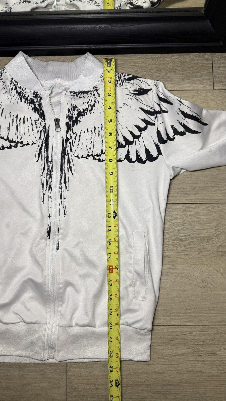 Affliction Y2K 2000s Women’s Winged AOP Asali Track Suit Zip Up Jacket Size M / US 6-8 / IT 42-44 - 6 Thumbnail