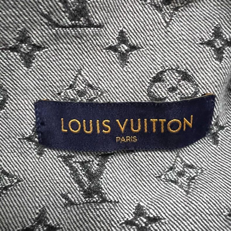 Louis Vuitton Louis Vuitton Old print patchwork denim jacket 2501-Nextarr Size US L / EU 52-54 / 3 - 4 Thumbnail