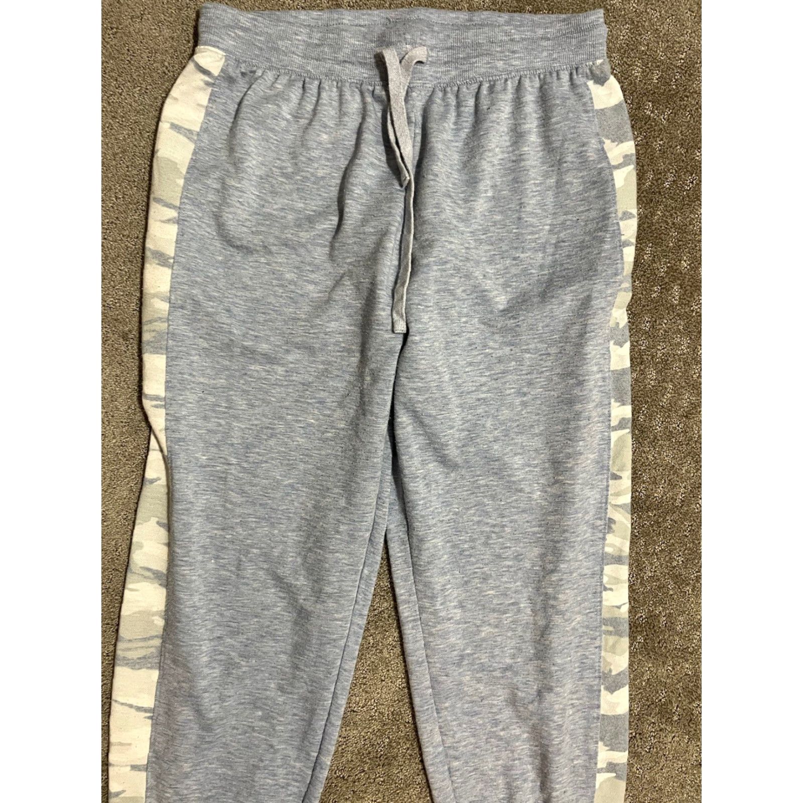 Splendid SPLENDID Women's Jogger Pants Blue Camouflage Small Relaxed Fit Casual Comfort Size 28" / US 6 / IT 42 - 2 Thumbnail